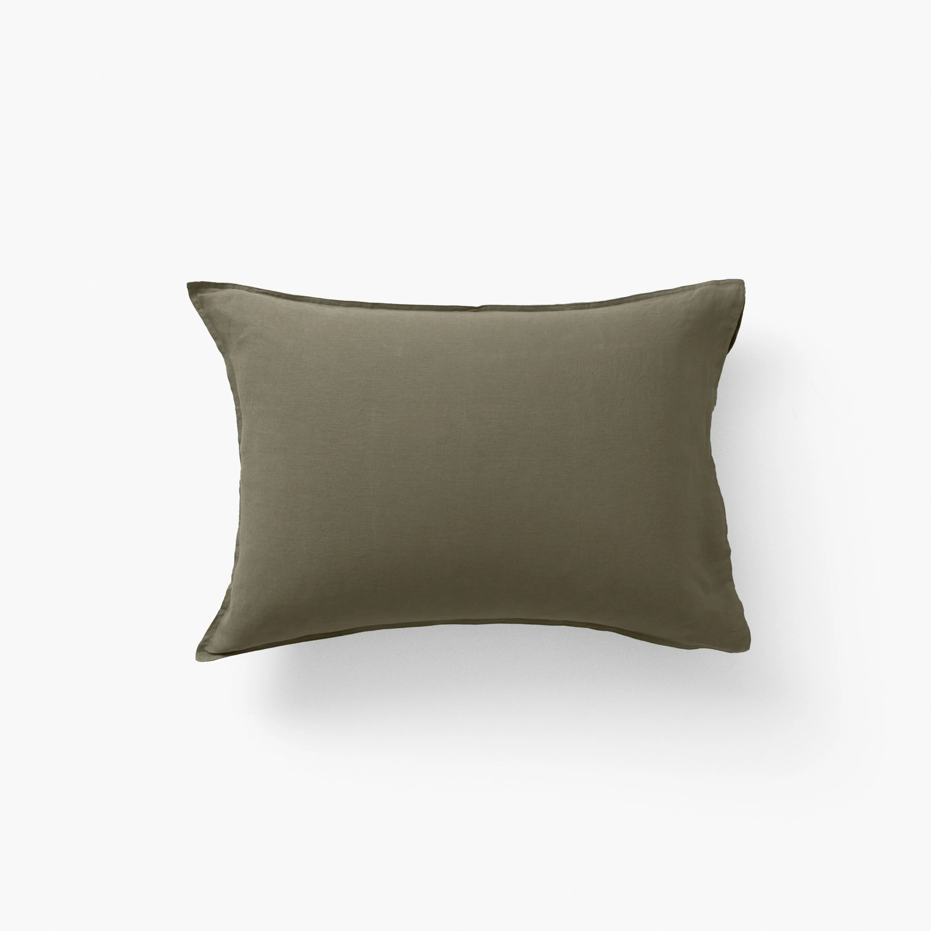 Songe Rectangular Linen and Cotton Pillowcase - Bocage