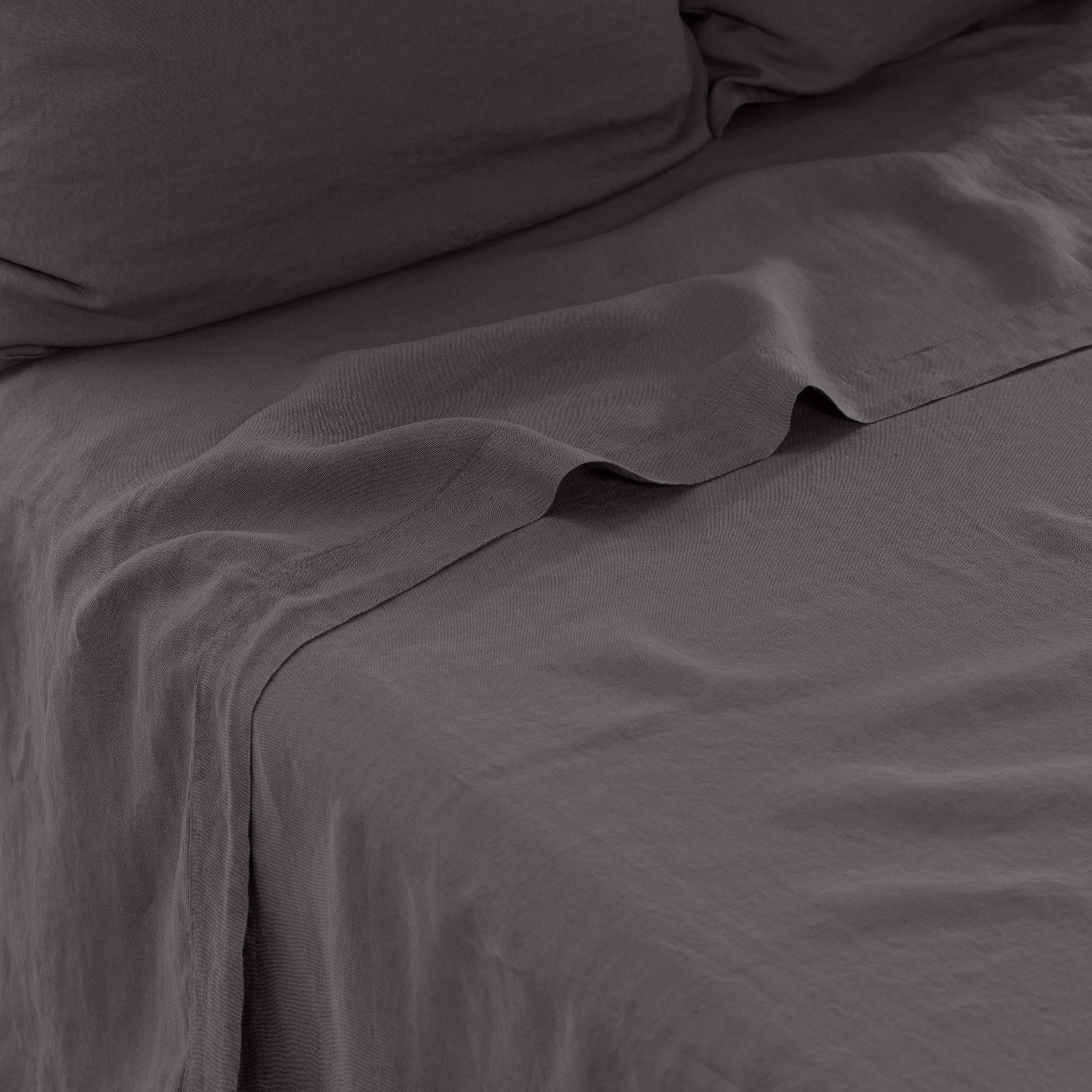 Songe Sheet Set - Charcoal - Image 6