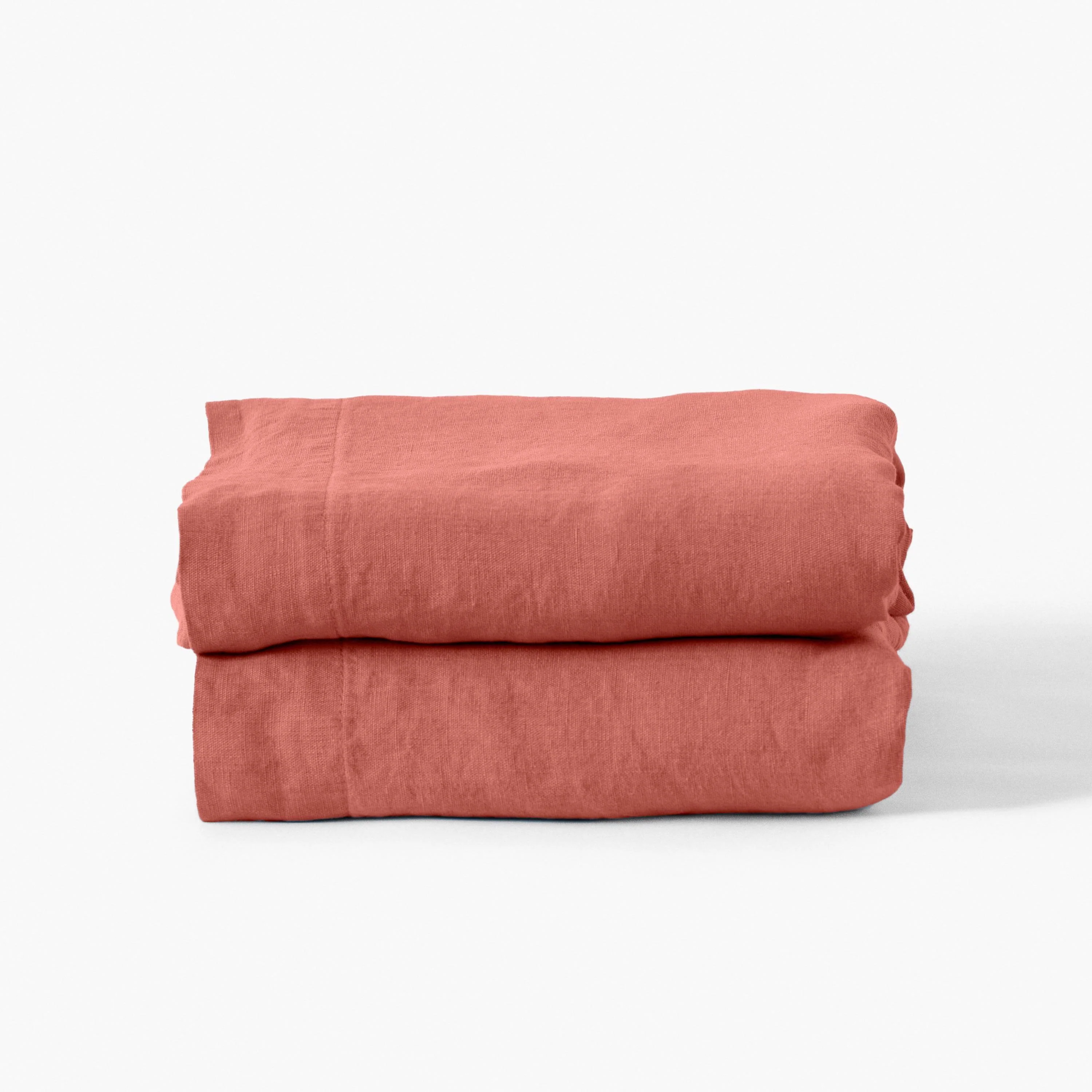Songe Sheet Set - Terracotta - Image 2