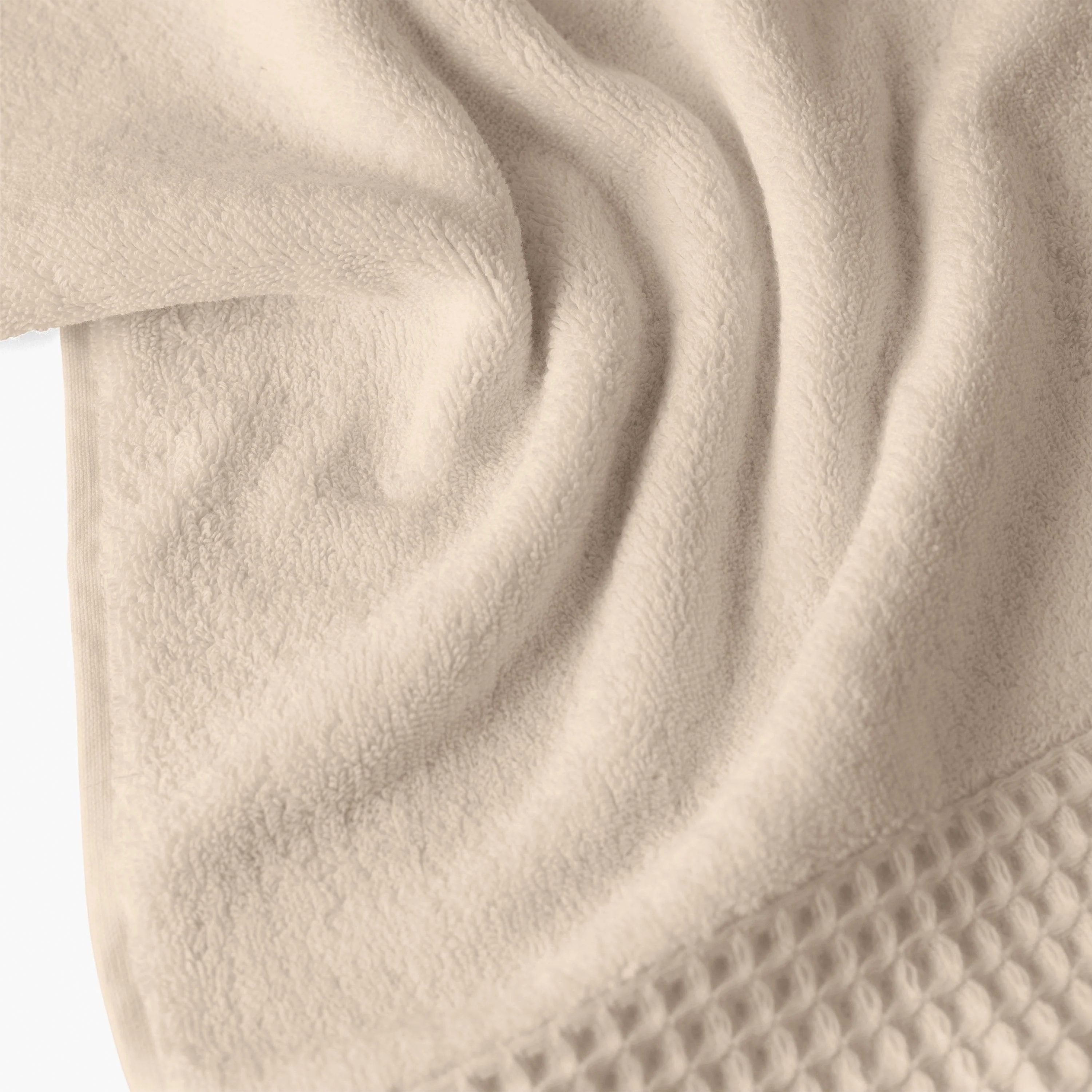 Source Organic Cotton Guest Towel - Natural - Image 2