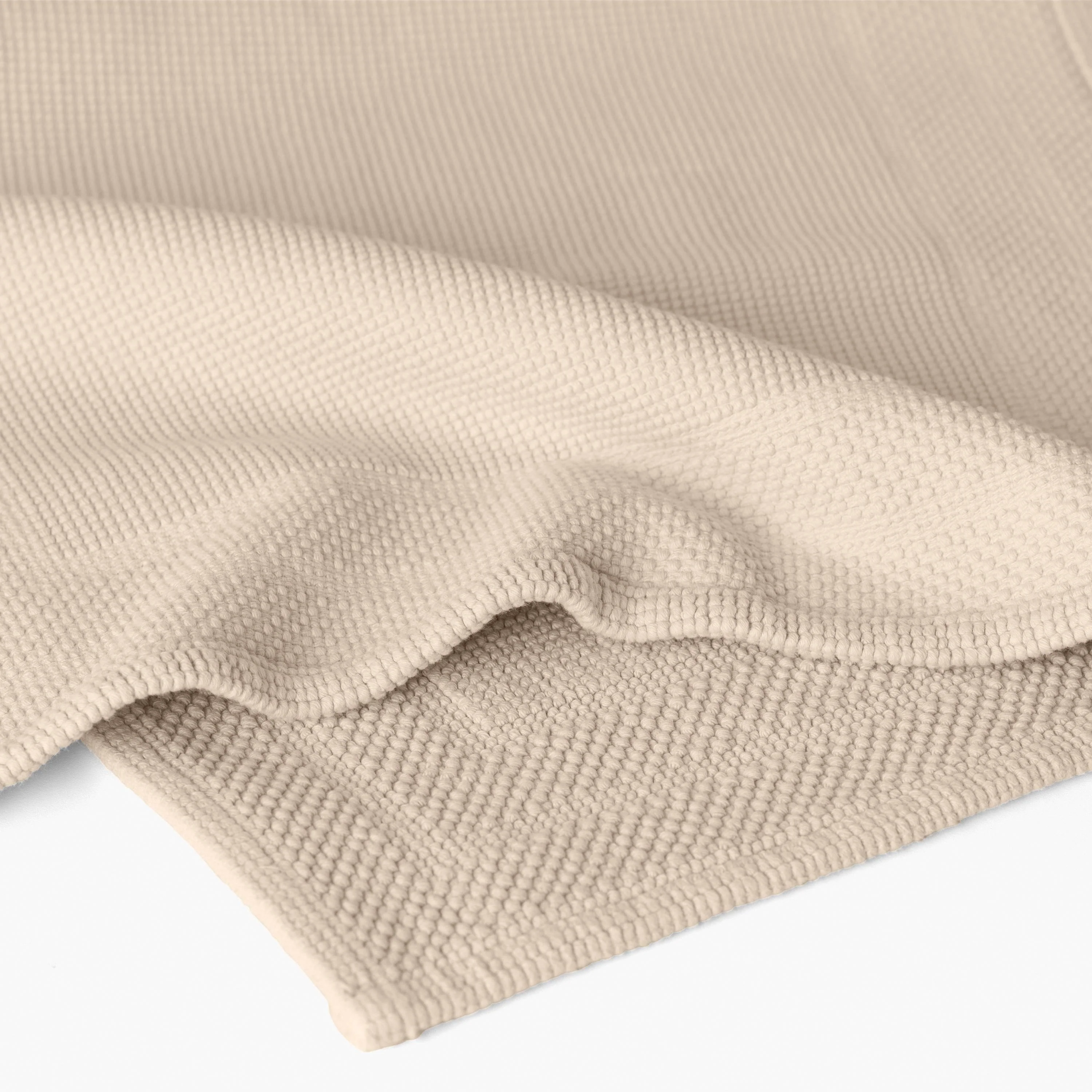 Source Organic Cotton Bath Mat - Natural - Image 3