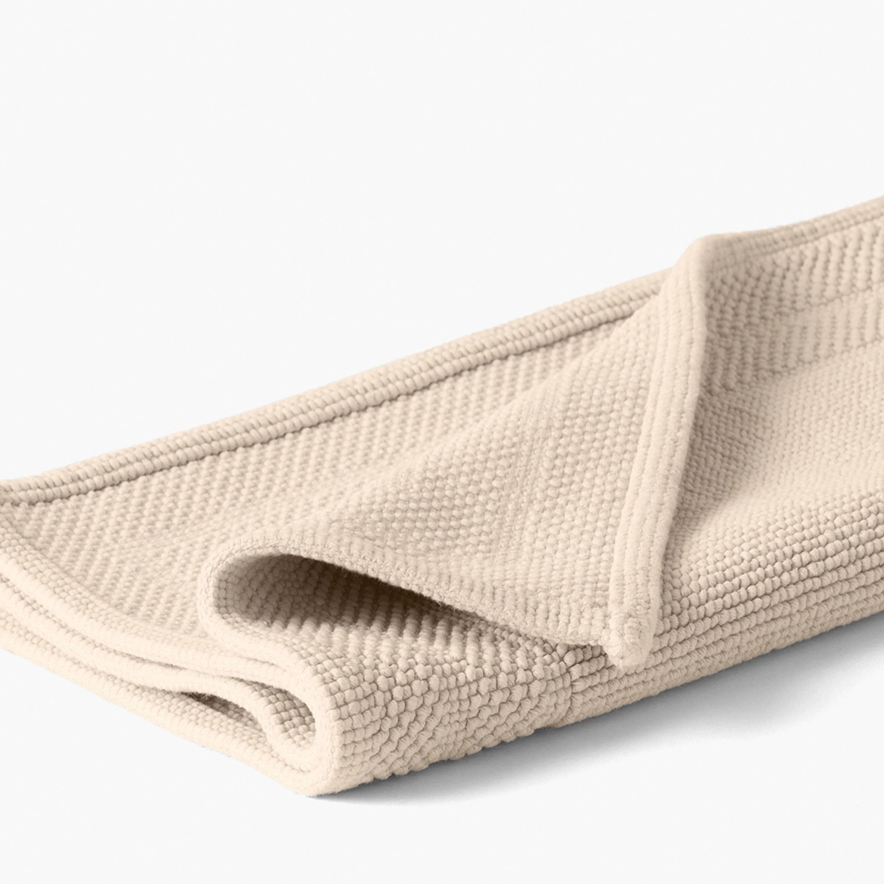 Source Organic Cotton Bath Mat - Natural - Image 4
