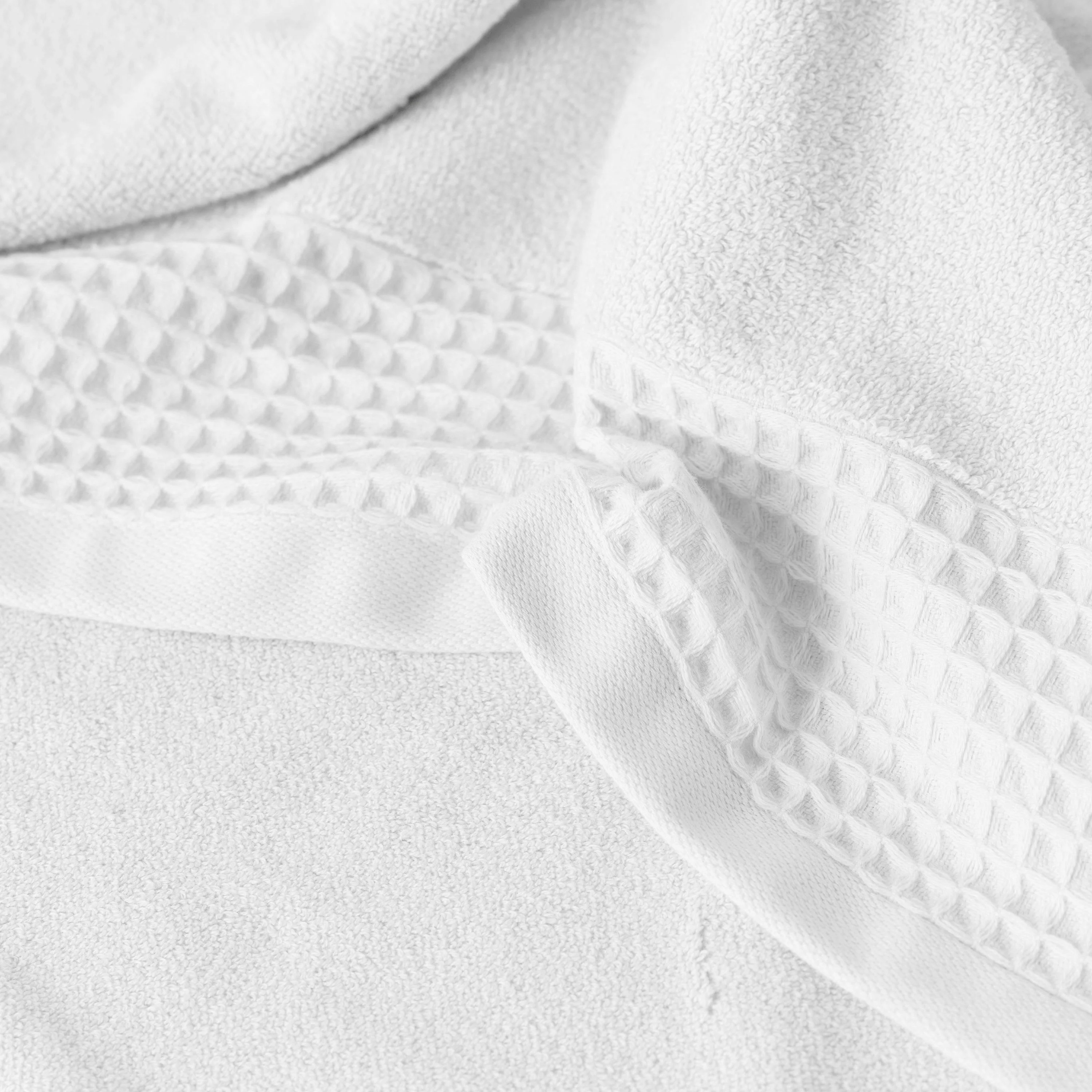 Source Organic Cotton Bath Towel - White - Image 4