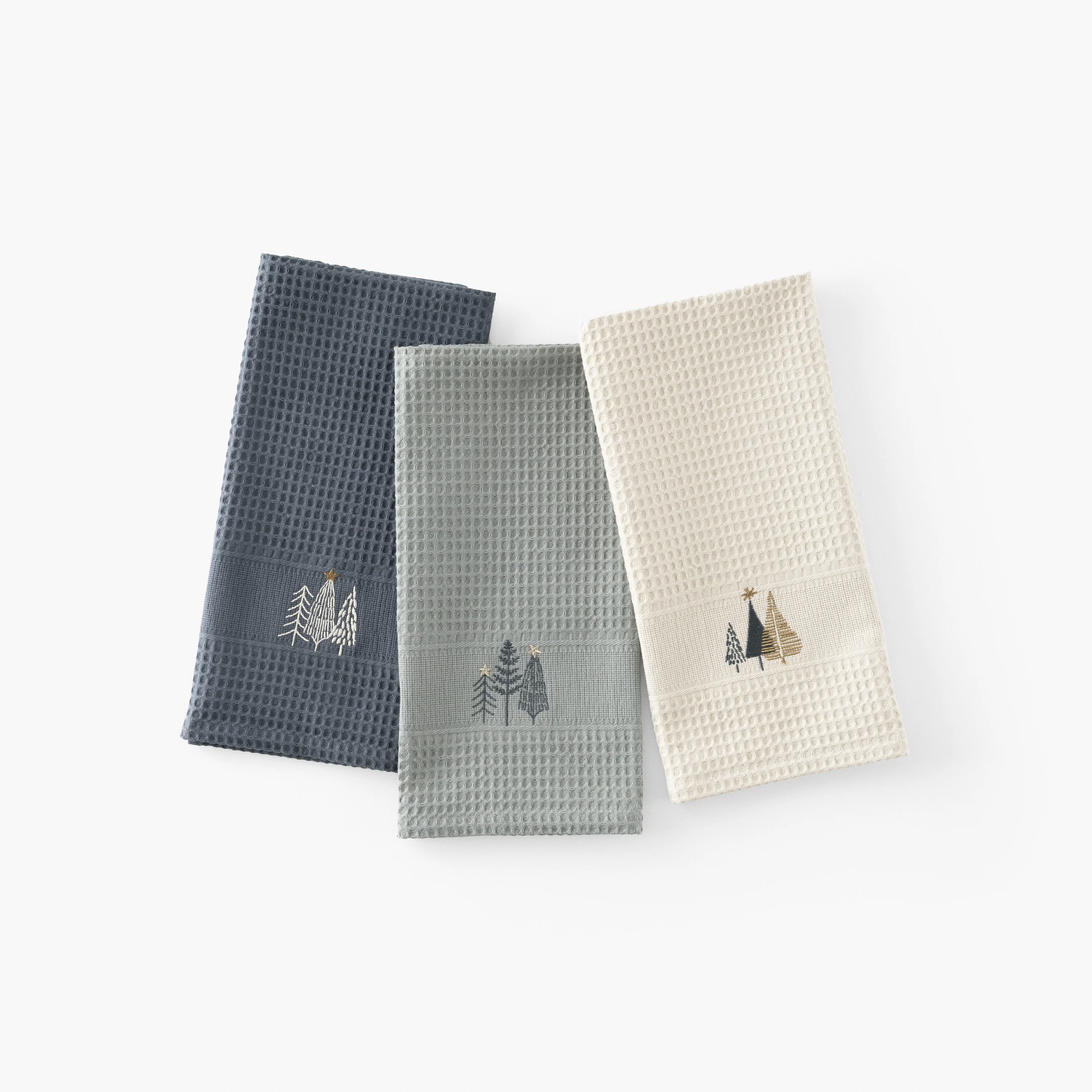 Sousbois Cotton Kitchen Towel - Khaki - Image 5