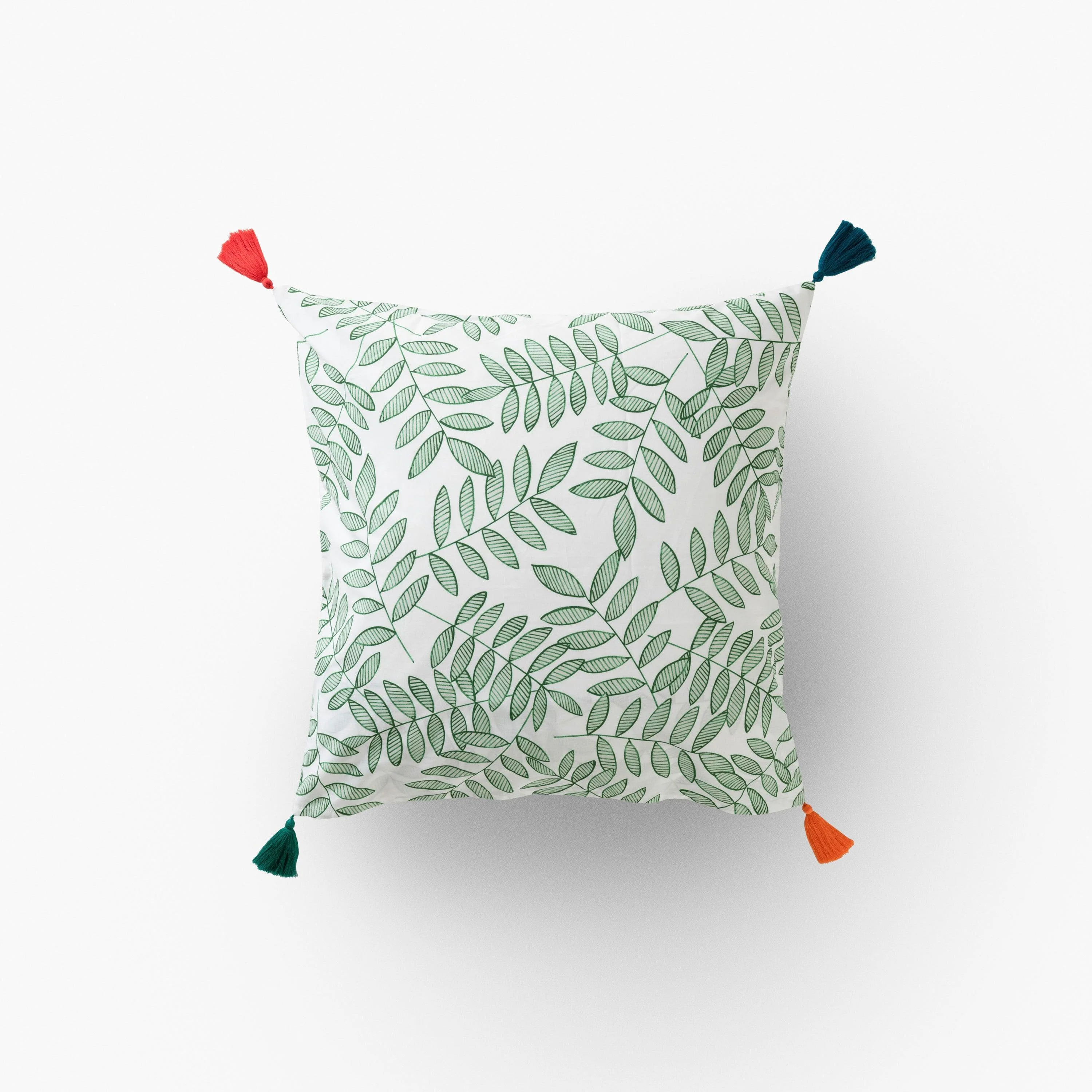 Square Pillowcase in Cotton Percale Balata - Image 2