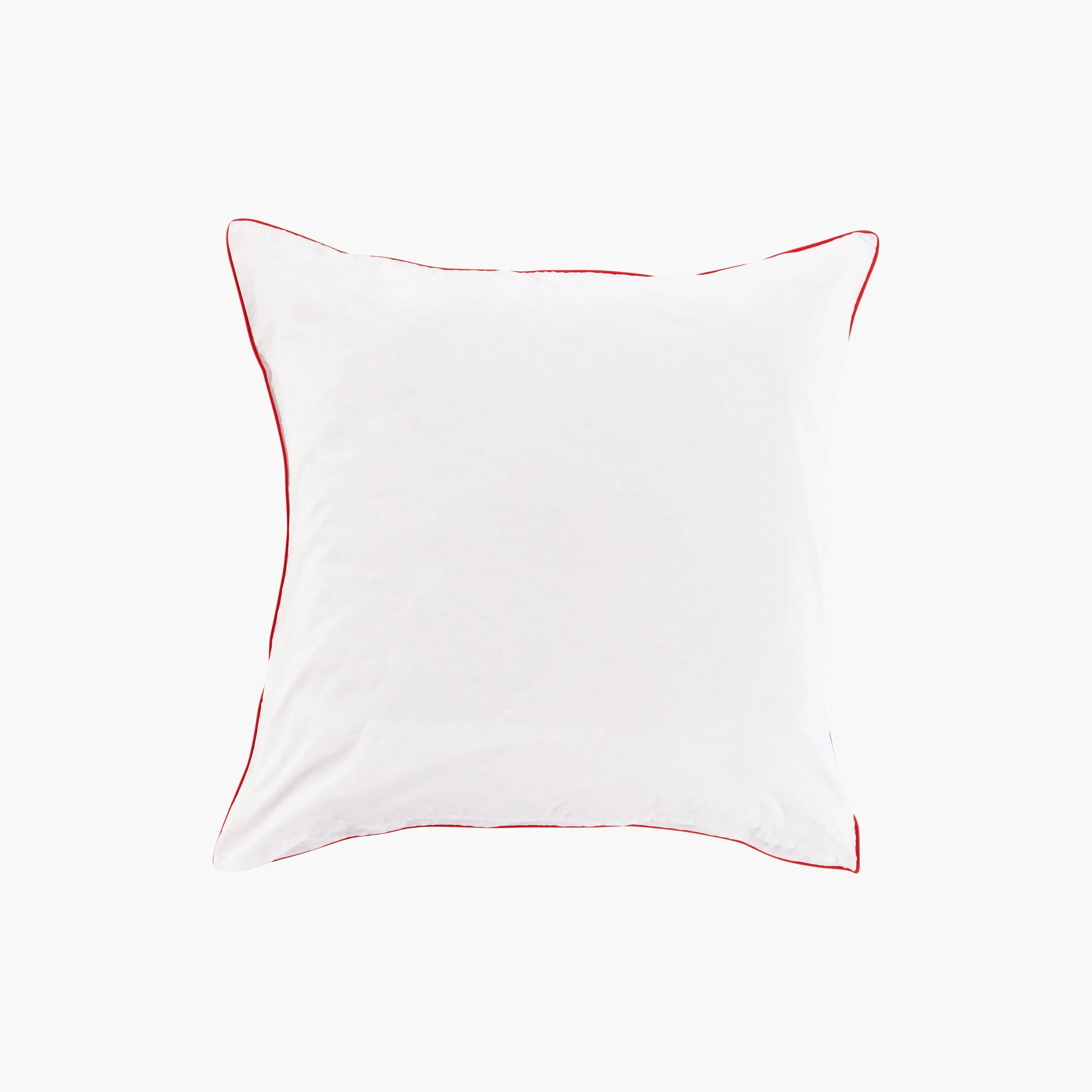 Square Pillowcase in Cotton Percale Bisou - Image 2