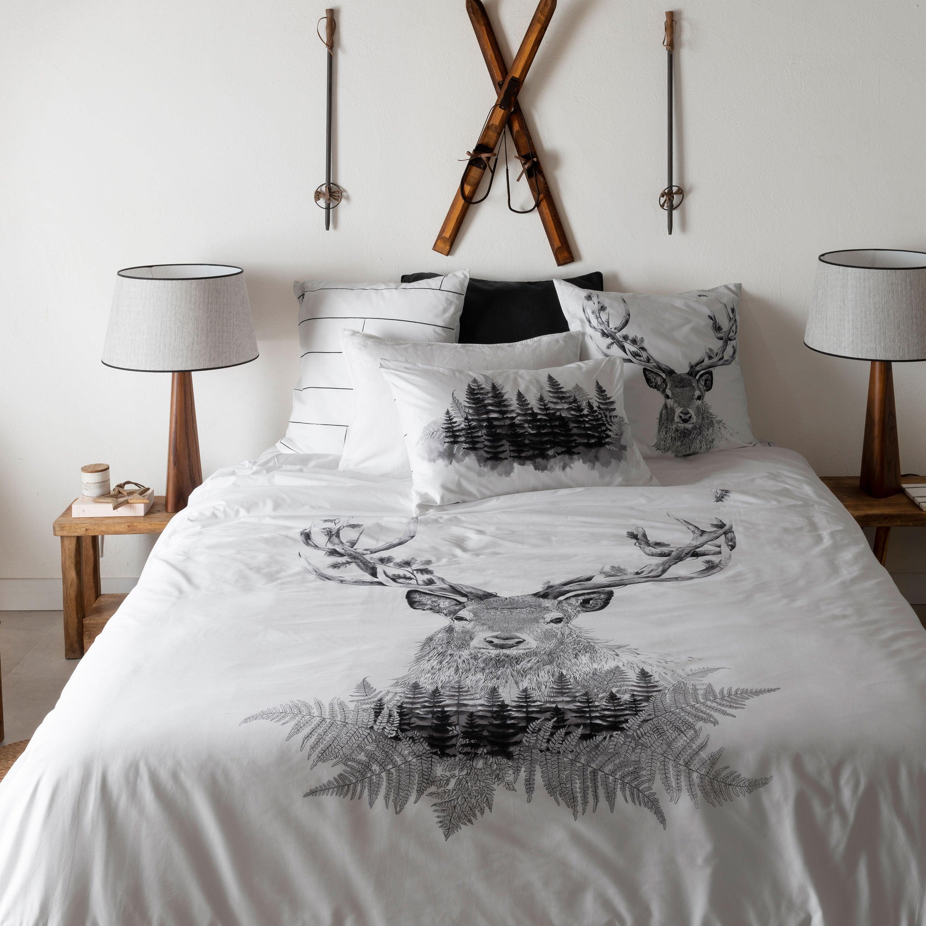 Elaphe Square Cotton Pillowcase - Multicolour - Image 3