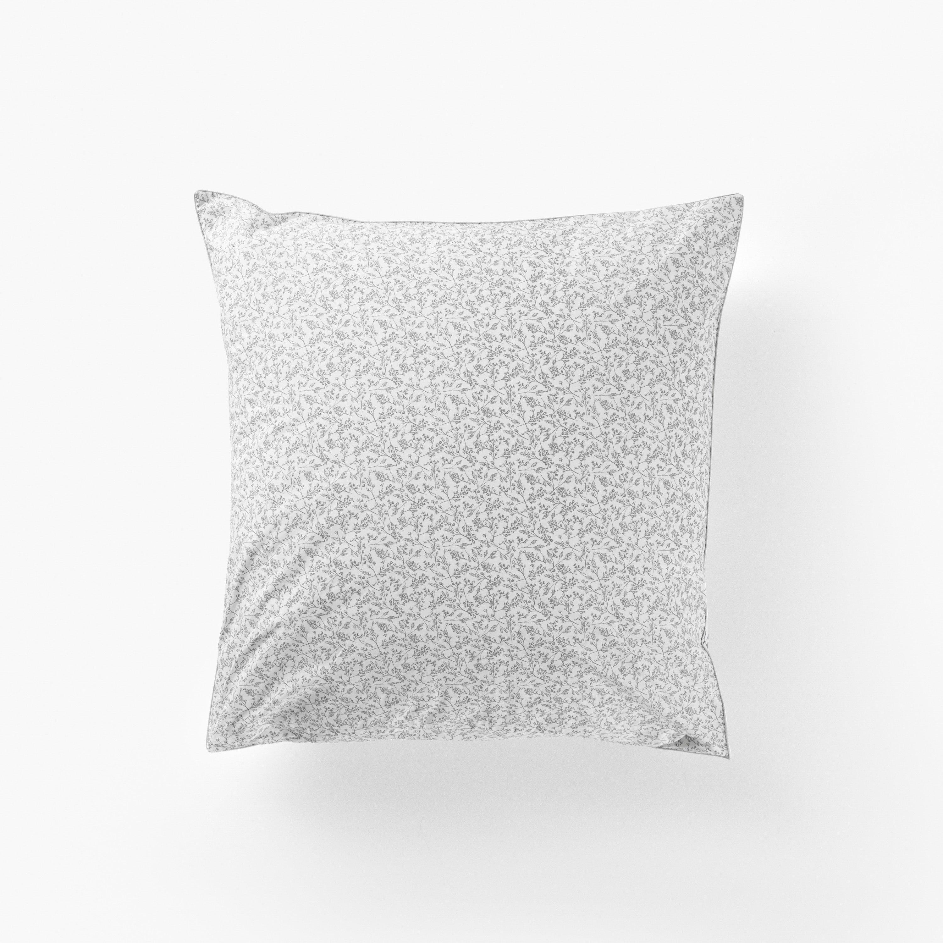 Square Pillowcase in Cotton Percale Eloges - Image 2