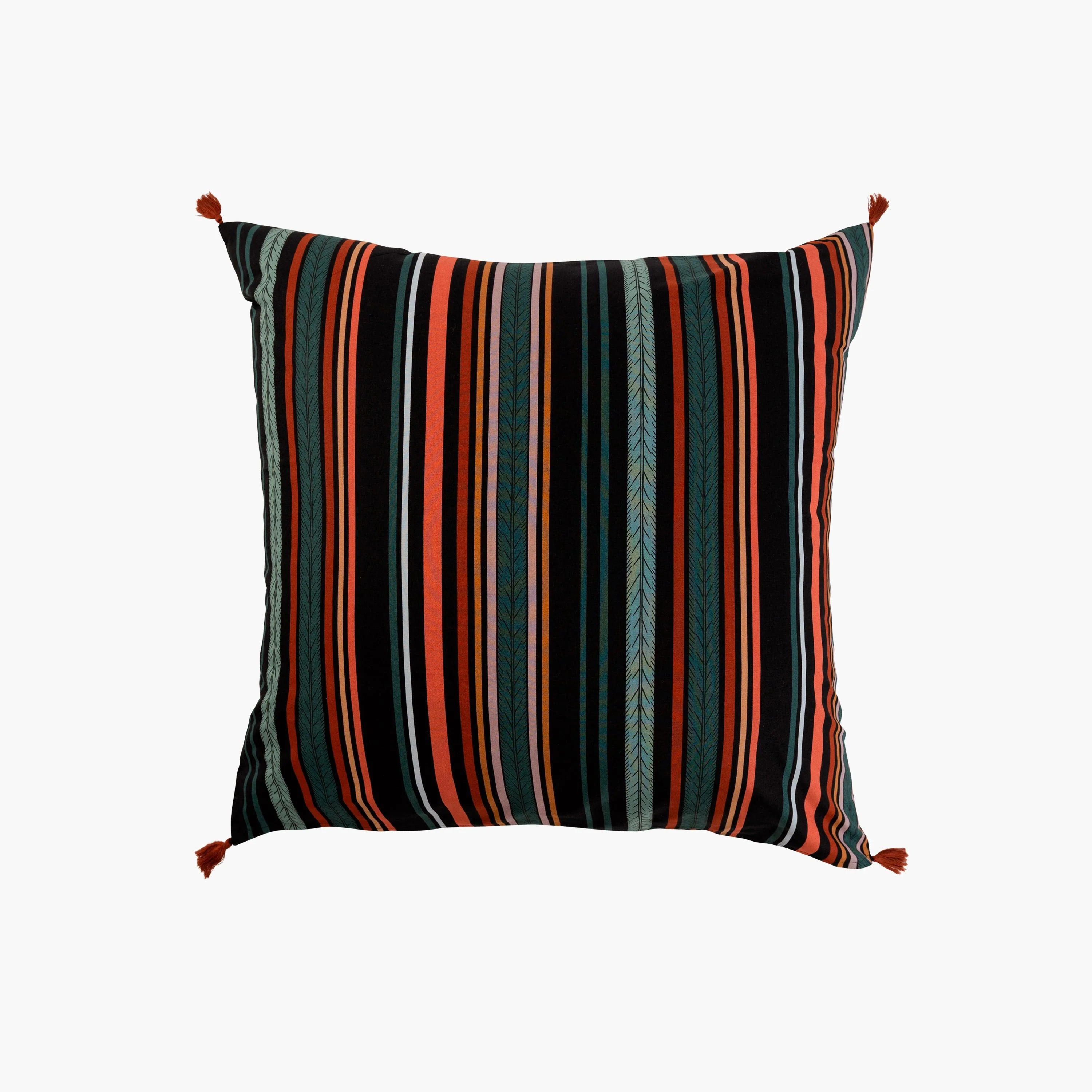 Square Pillowcase in Cotton Percale Exotica - Image 2