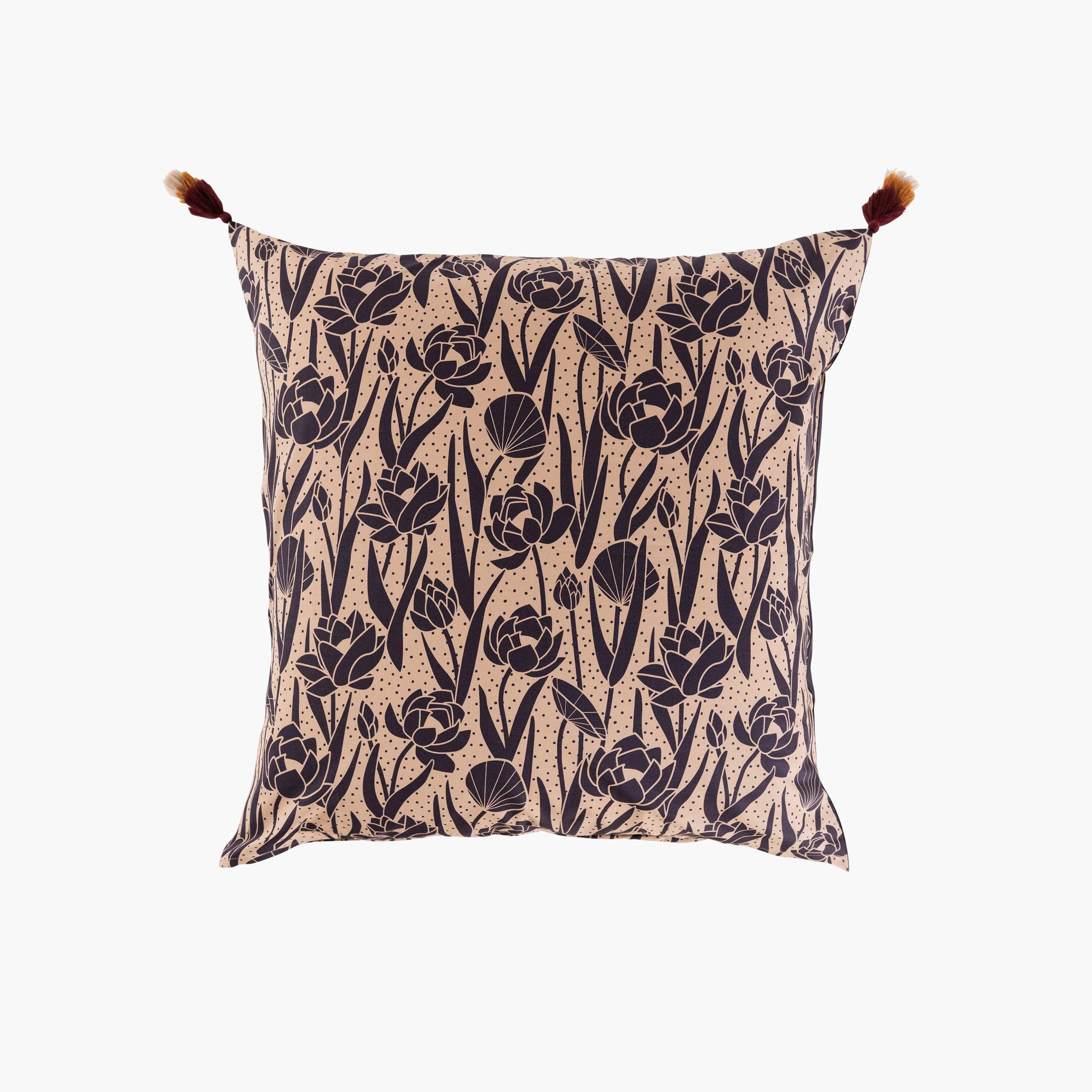Square Pillowcase in Cotton Percale Hokkaido - Image 2