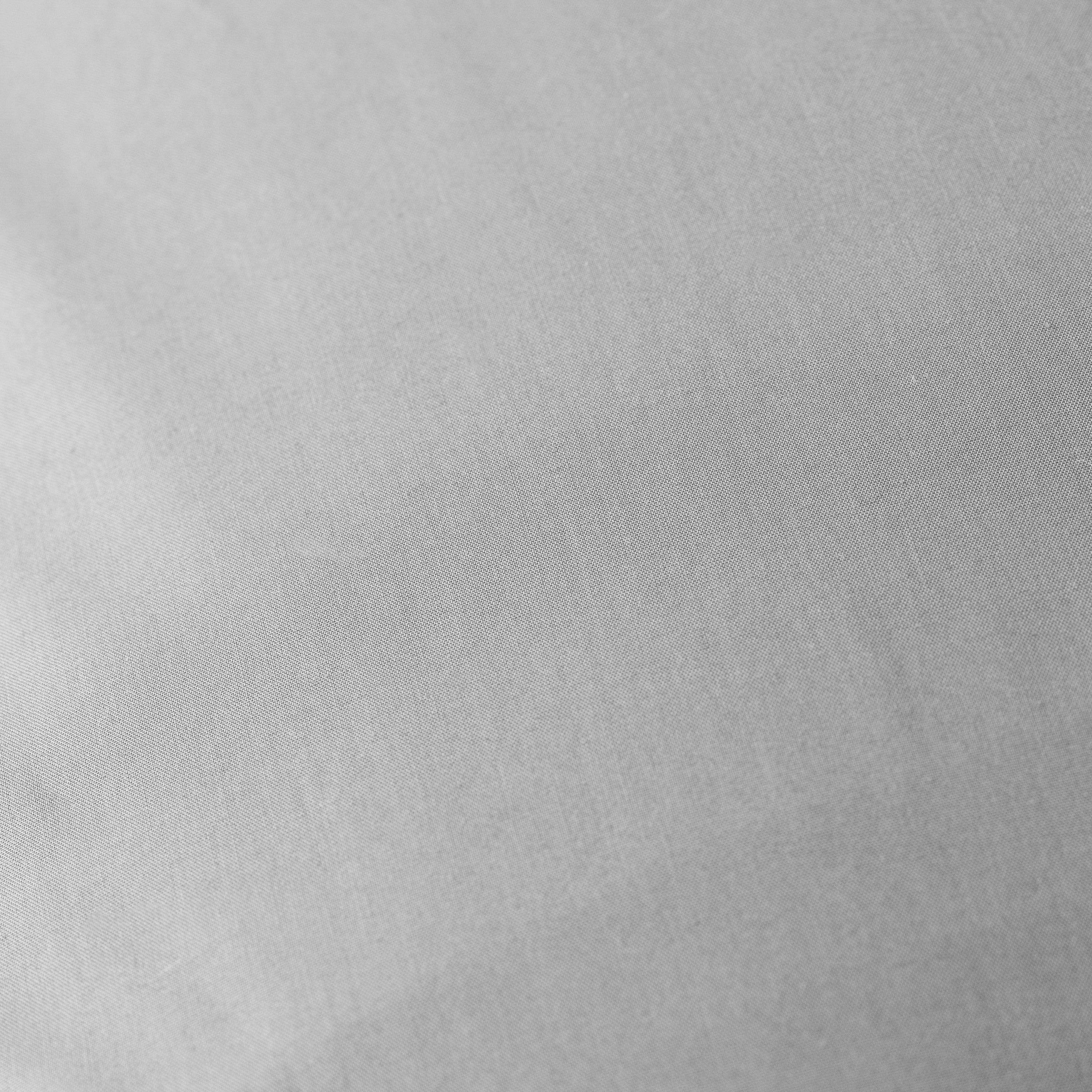 Neo Square Cotton Percale Pillowcase - Grey - Image 4
