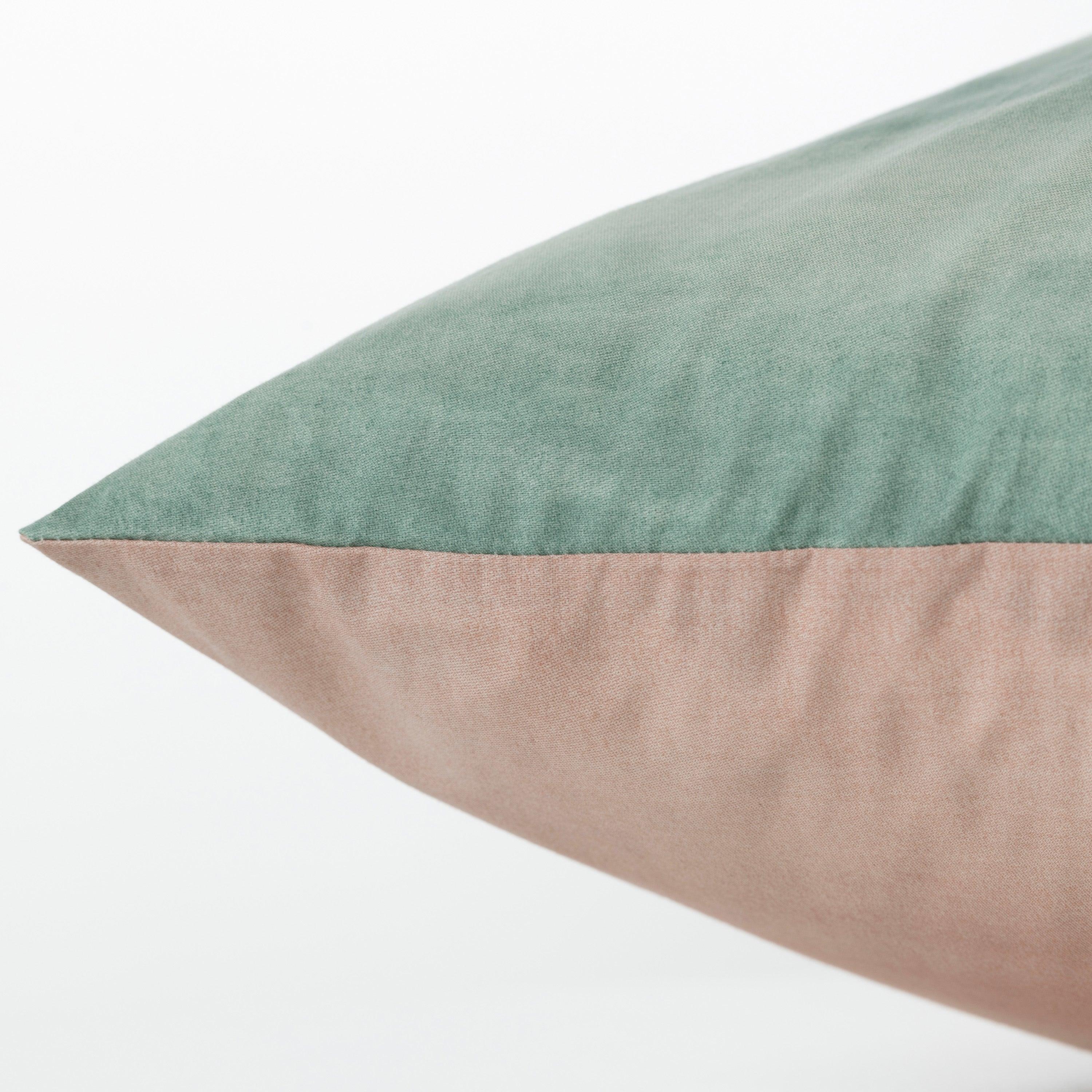Square Pillowcase in Cotton Percale Vibration - Image 4