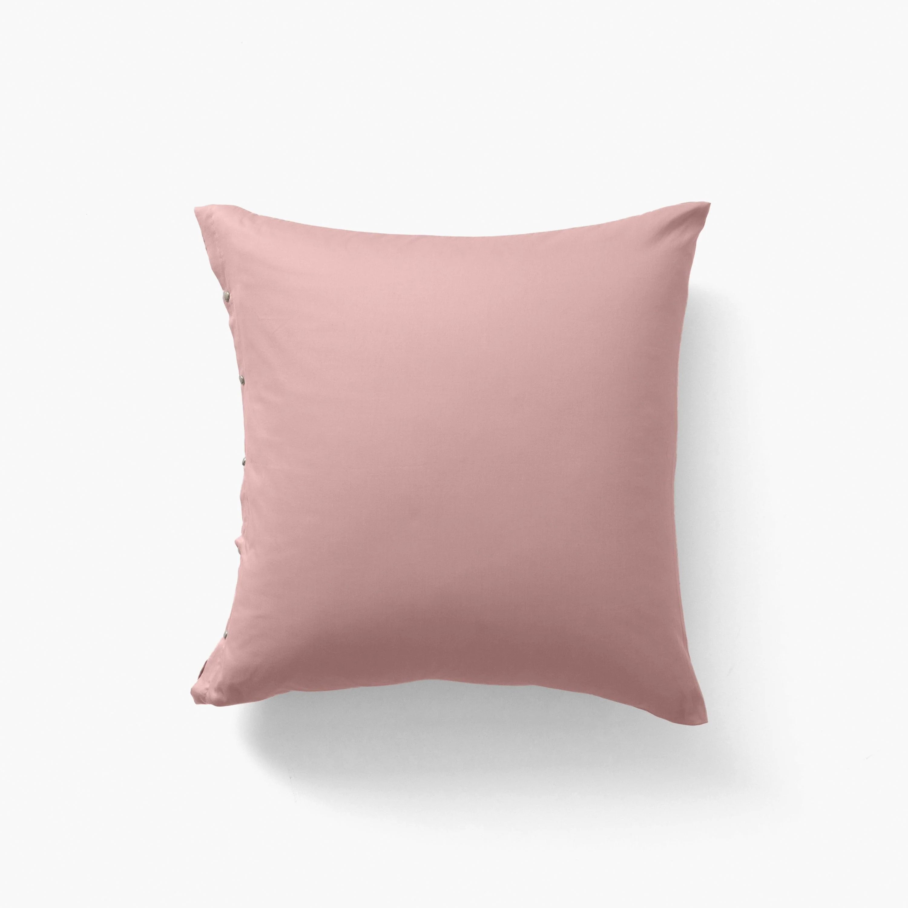 Quartz Square Organic Cotton Pillowcase - Blush