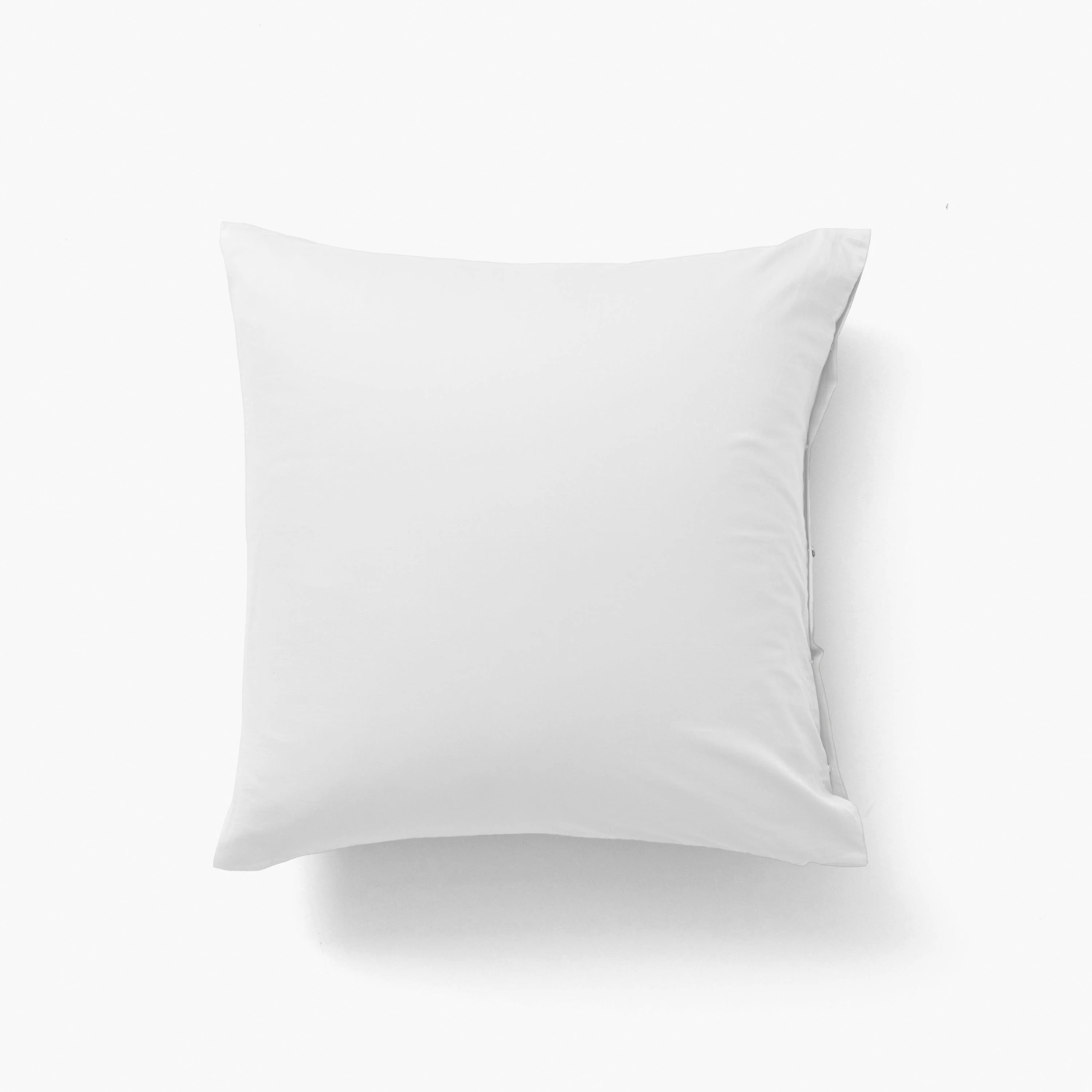 Quartz Square Organic Cotton Pillowcase - White - Image 2