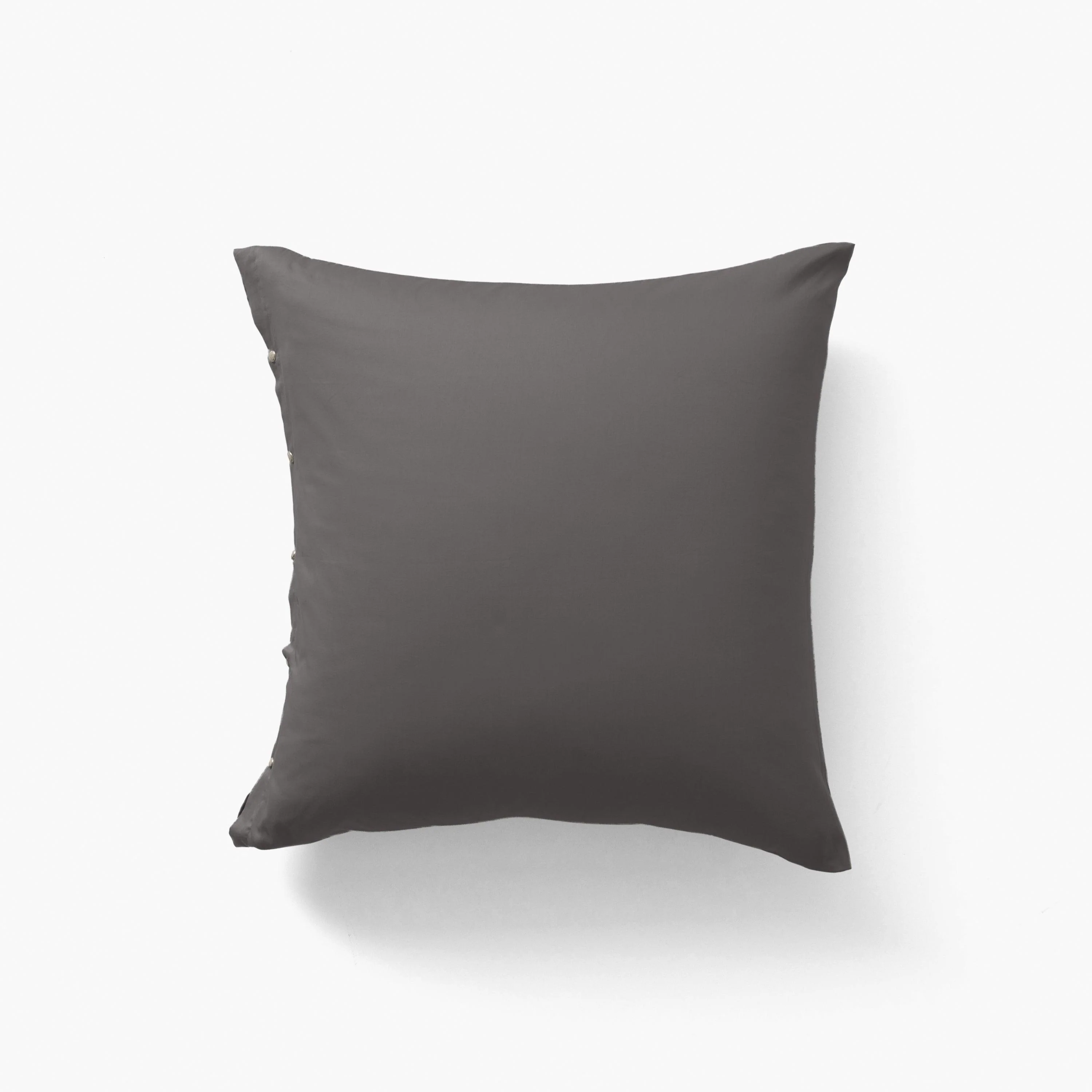 Quartz Square Organic Cotton Pillowcase - Pebble