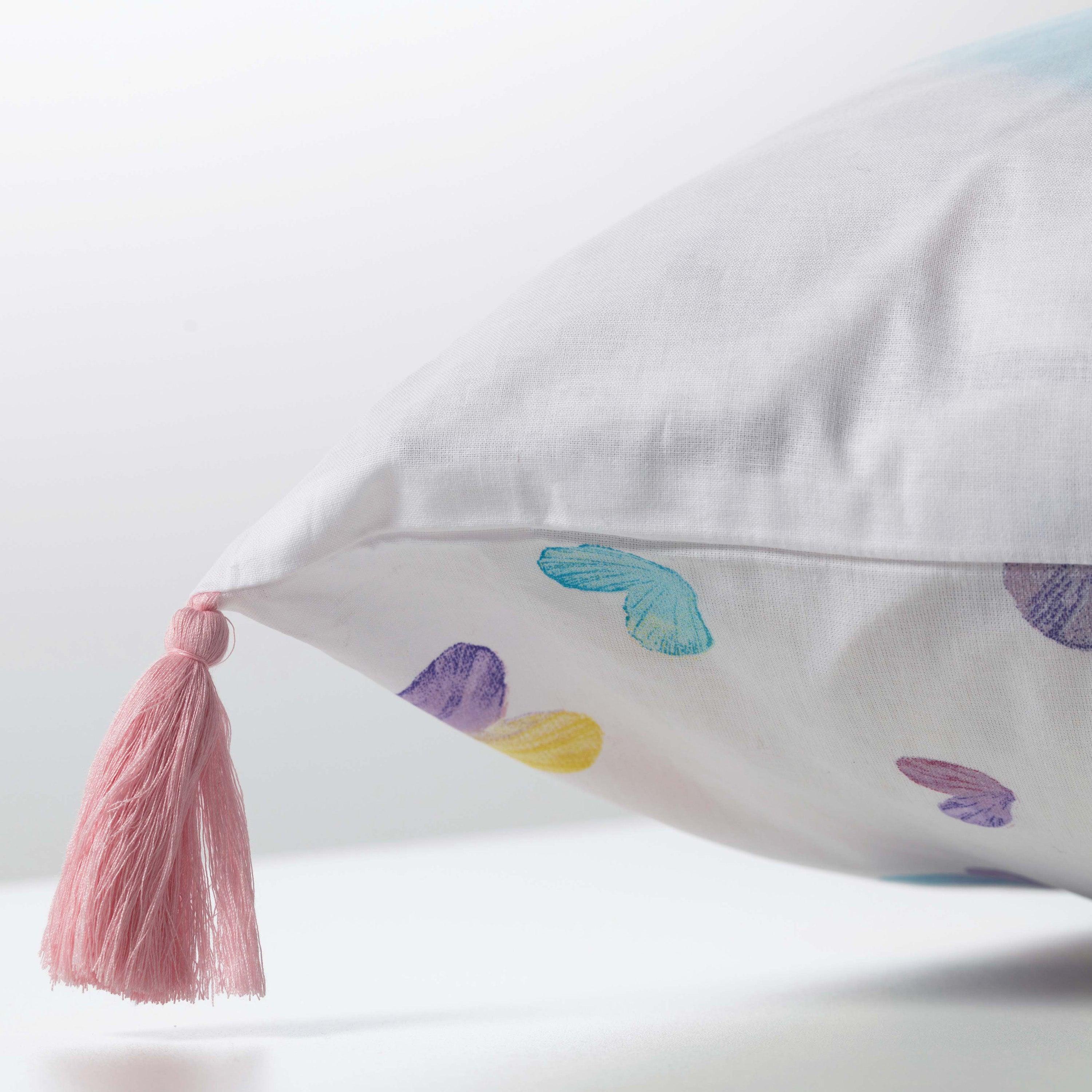 Square Pillowcase in Pure Cotton Calliope - Image 3
