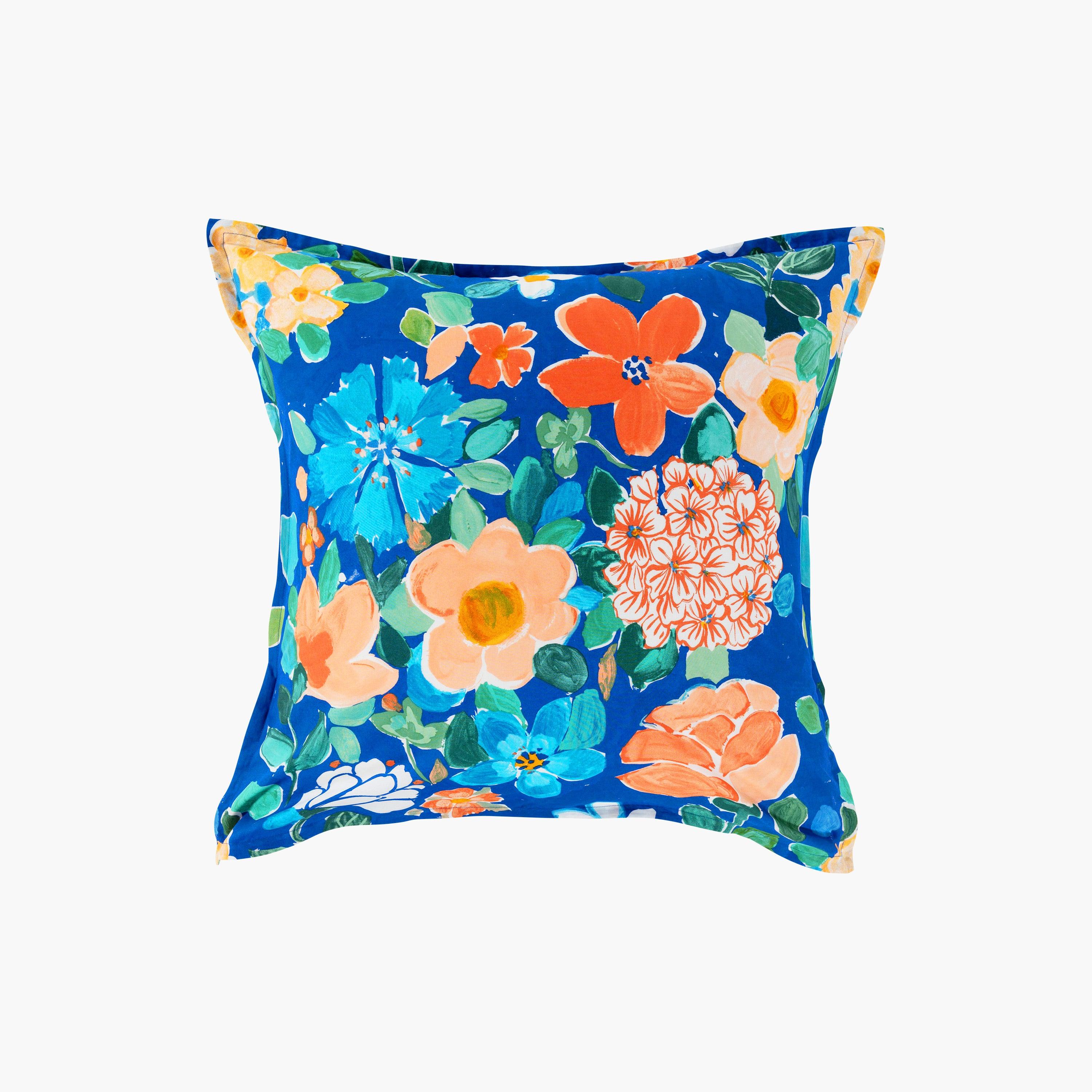 Square Pillowcase in Pure Cotton Mijas - Image 3
