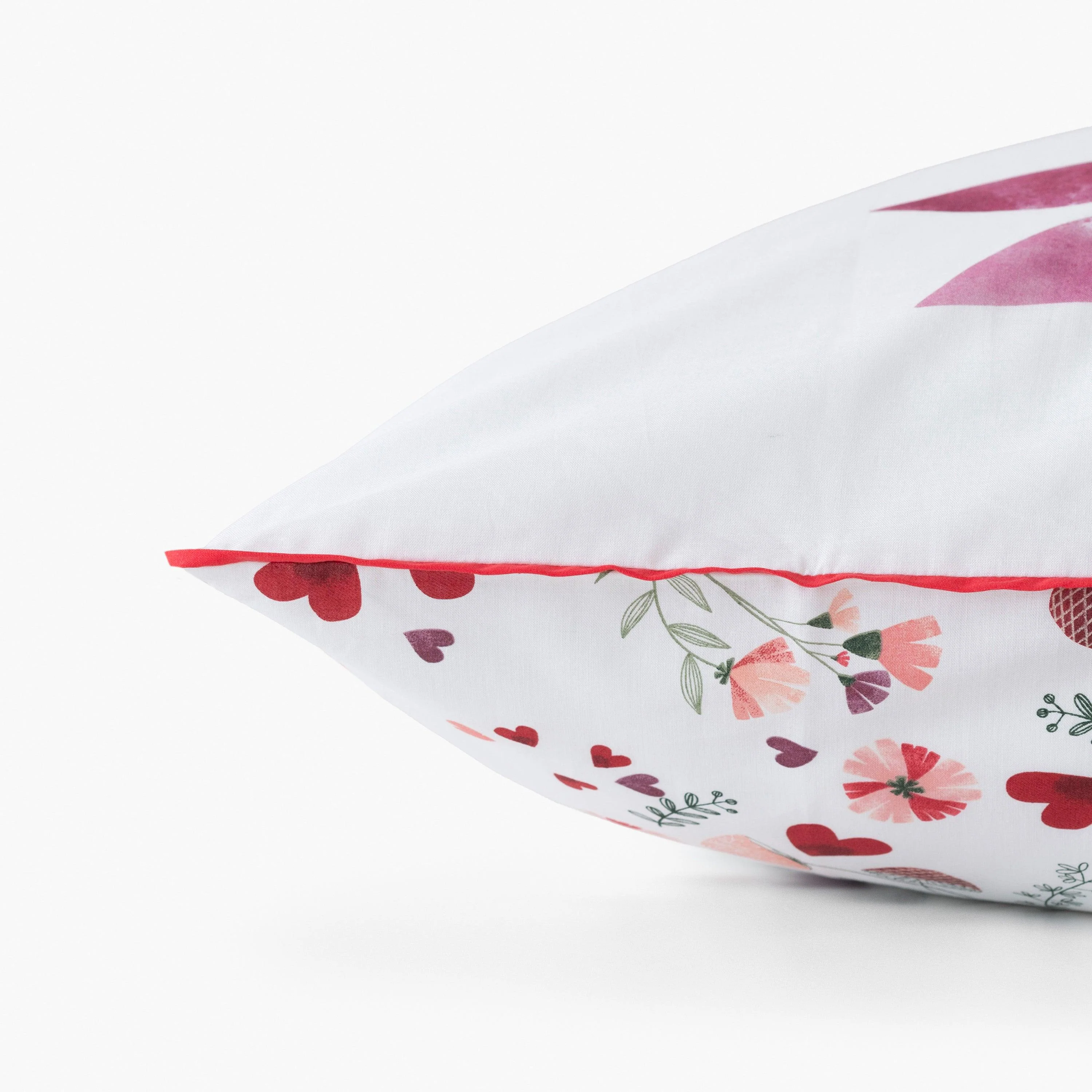 Square Pillowcase in Pure Organic Cotton Mes Rêves - Image 4