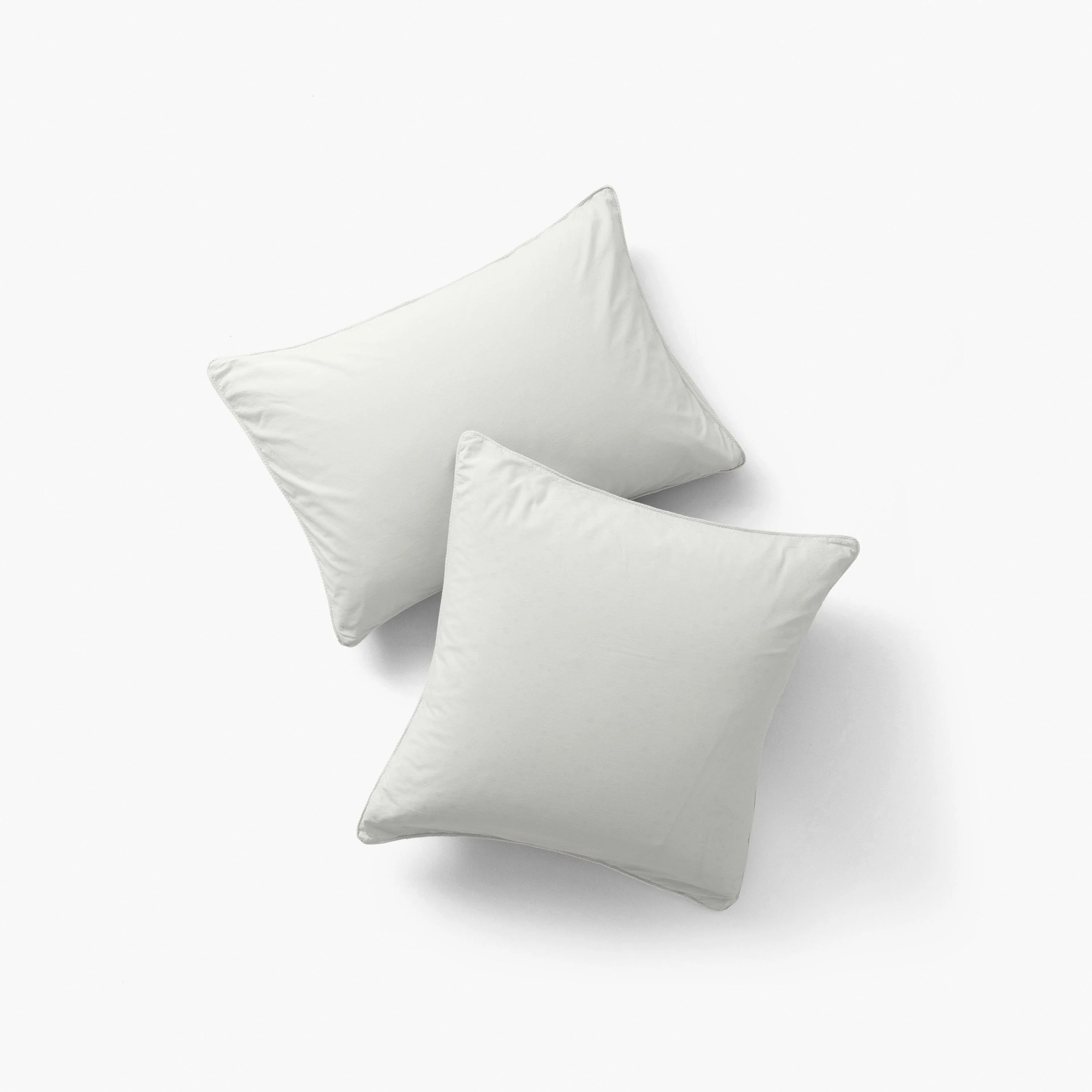 Souffle Organic Cotton Square Pillowcase Cloud - Image 4