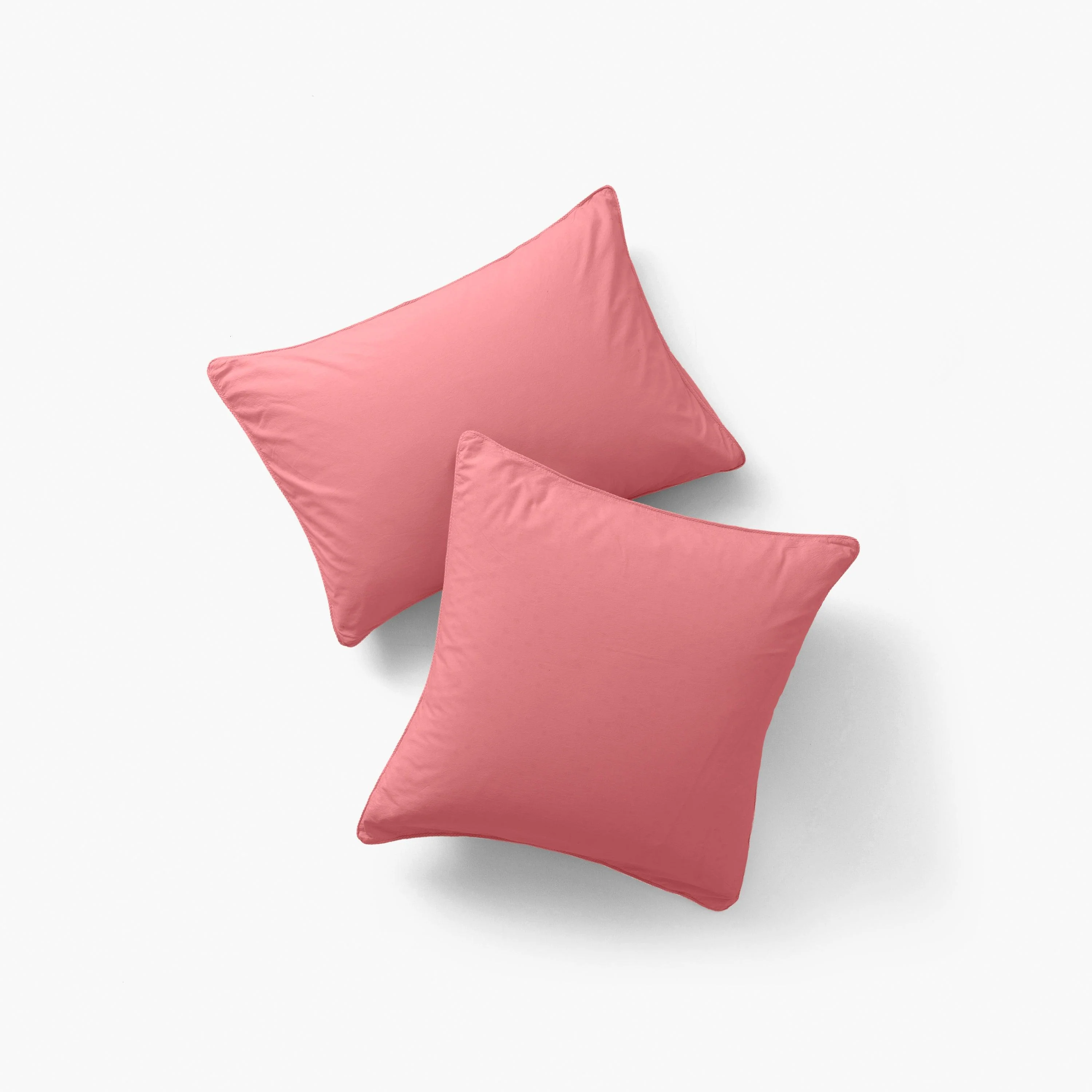 Souffle Organic Cotton Square Pillowcase Petal - Image 3