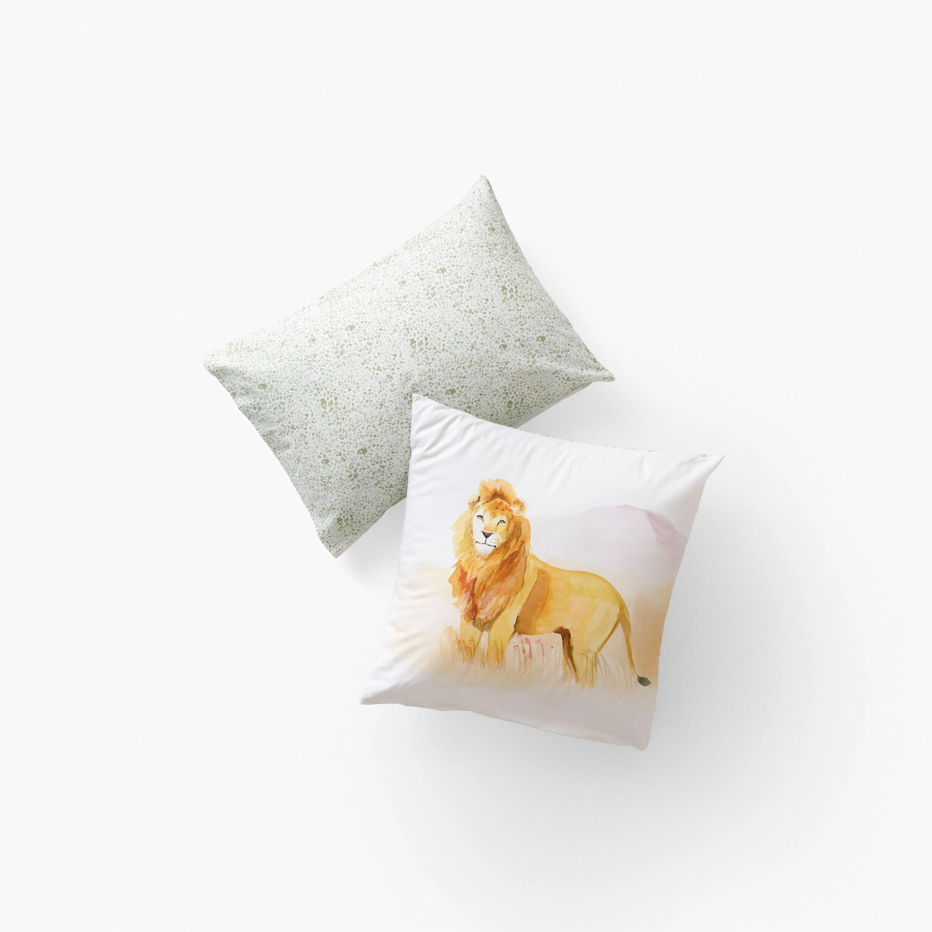 Square Pillowcase Pure Organic Cotton Safari - Image 4