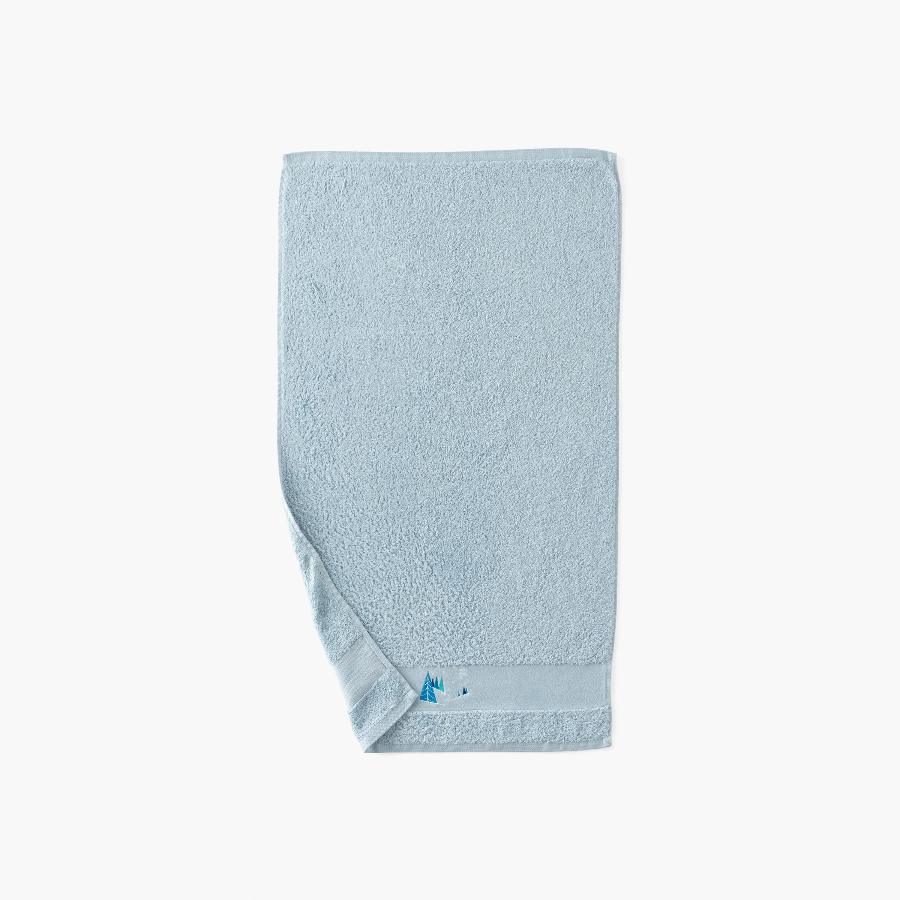 Stellaire Cotton Bath Towel - Banquise Blue - Image 4