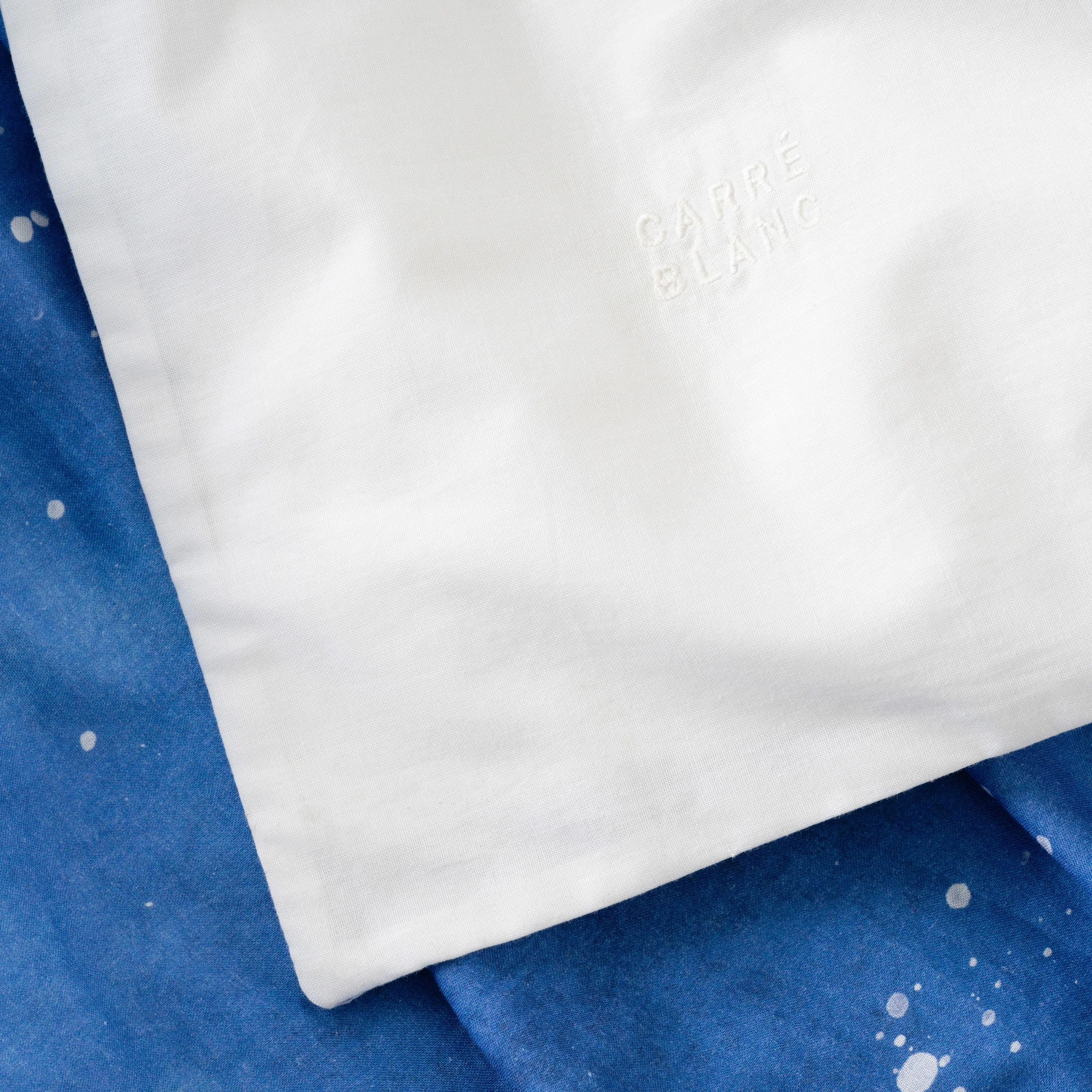 Stellaire Cotton Duvet Cover - Blue - Image 4
