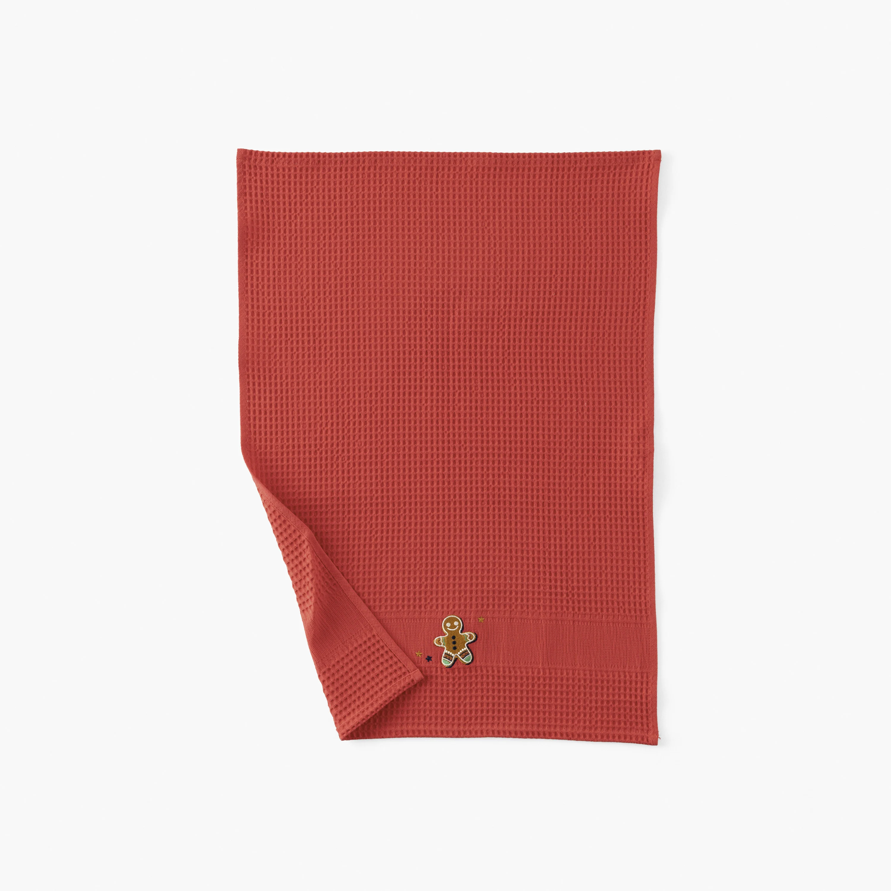 Sweet Cotton Kitchen Towel - Red - Image 3