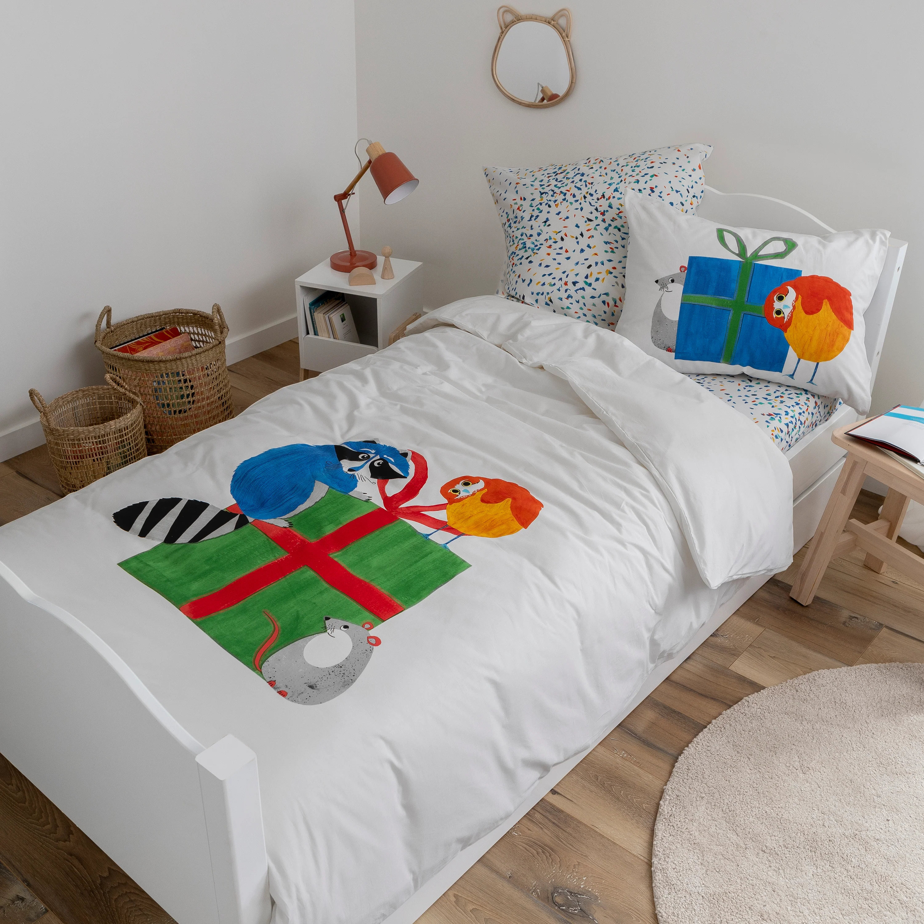 Tadam Organic Cotton Duvet Cover - White - Image 2