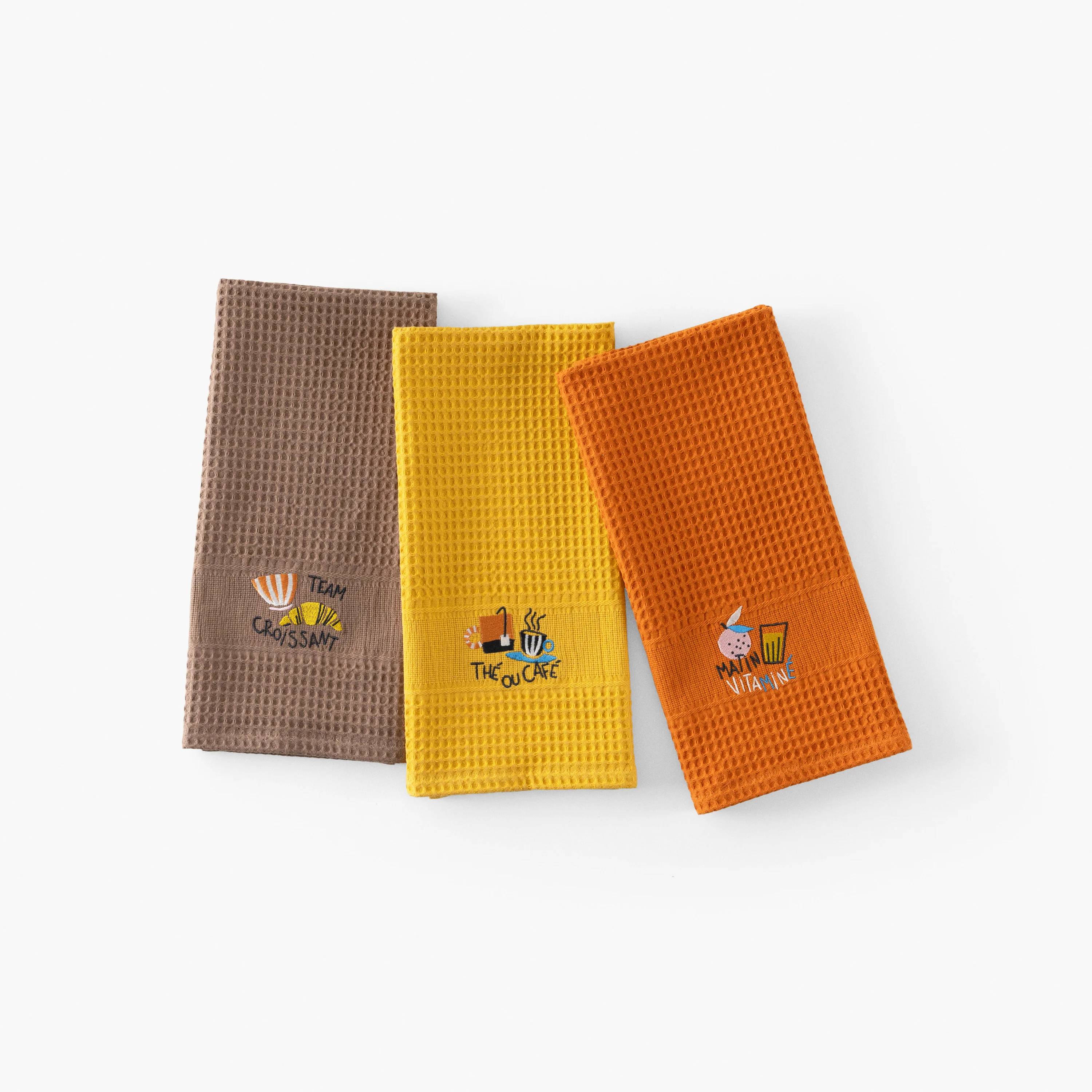 Tcafe Cotton Tea Towel - Rust Orange - Image 5