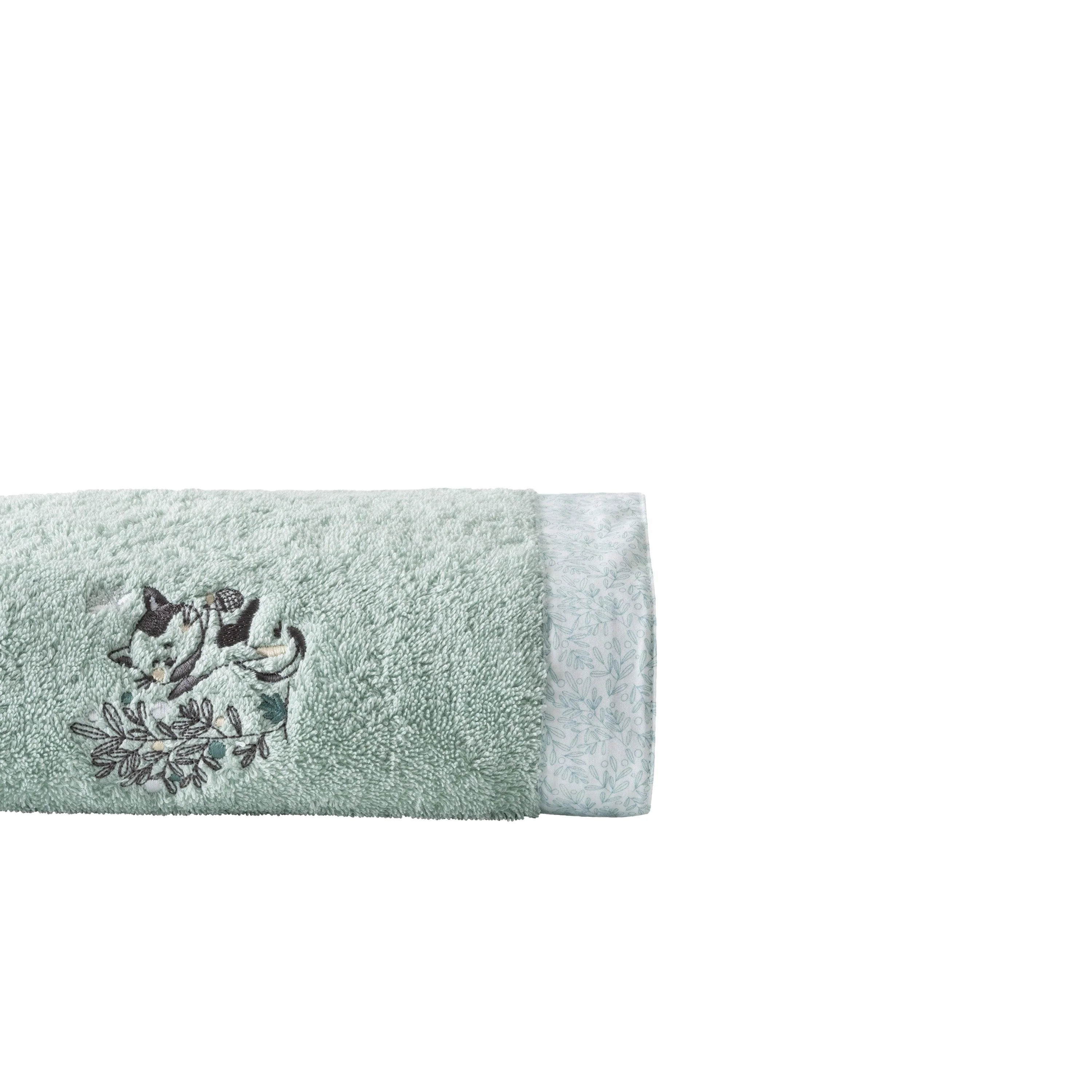 Jardine Organic Cotton Bath Towel  - Almond Green - Image 9