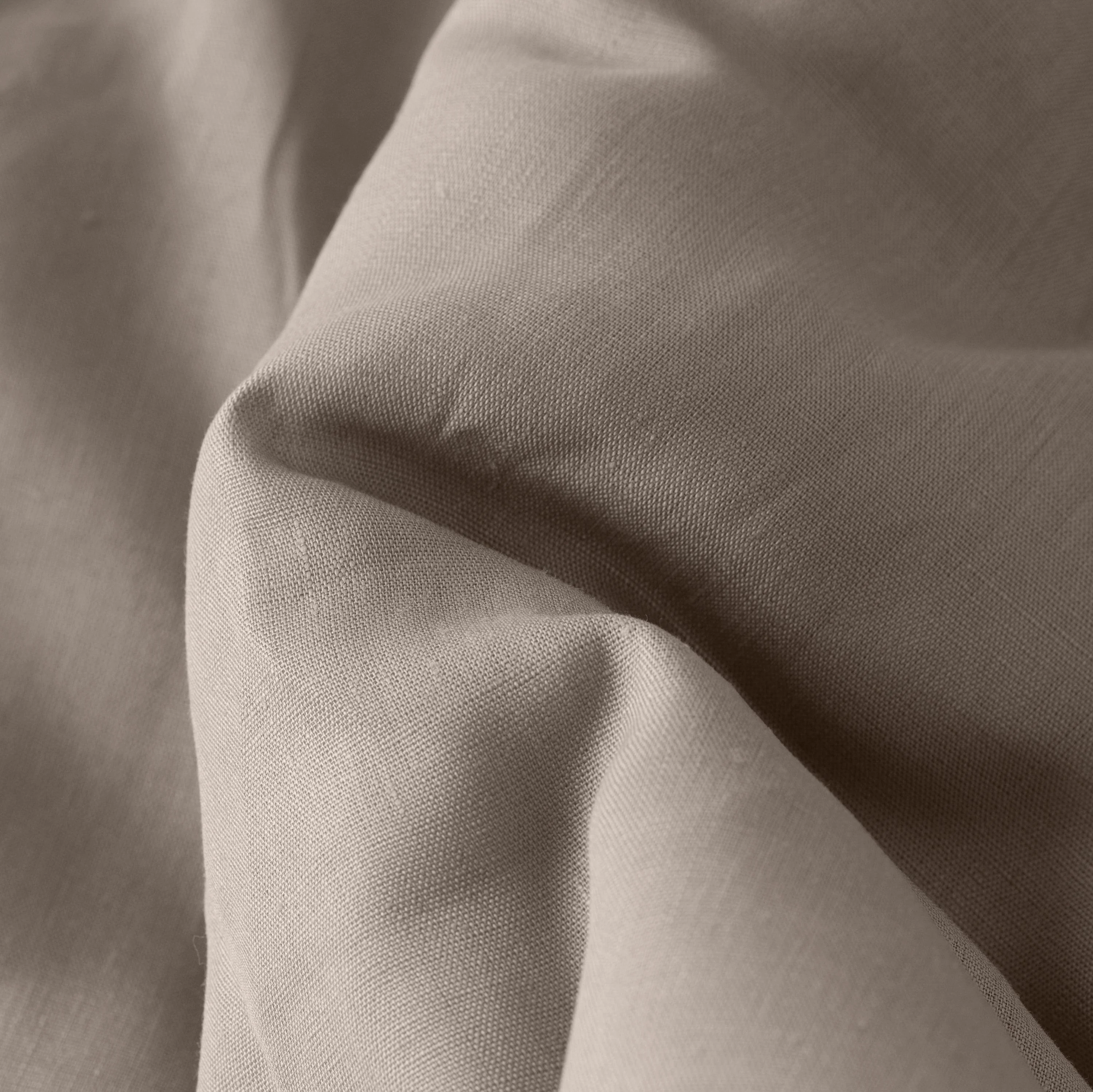 Songe Linen and Cotton Throw - Grège - Image 4