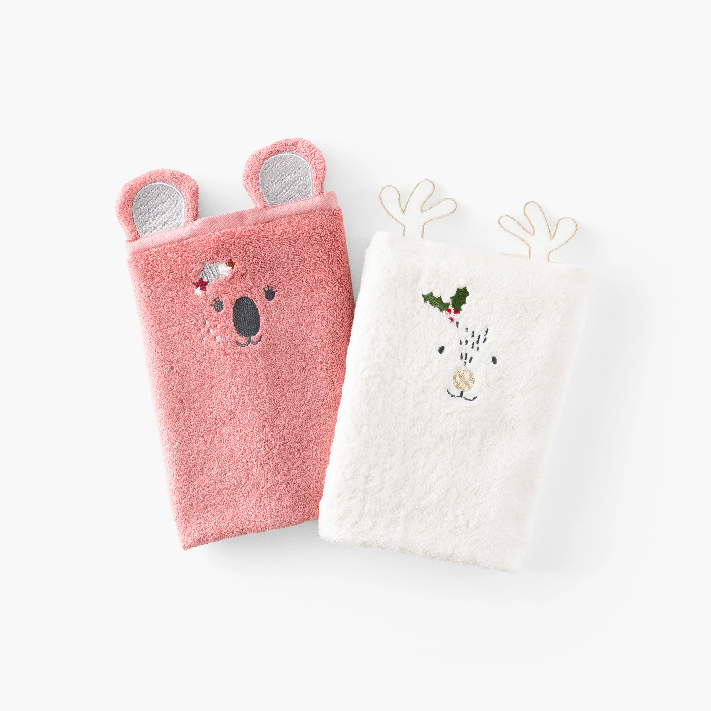 Xmasful Children's Cotton Towel - Ivory - Image 5