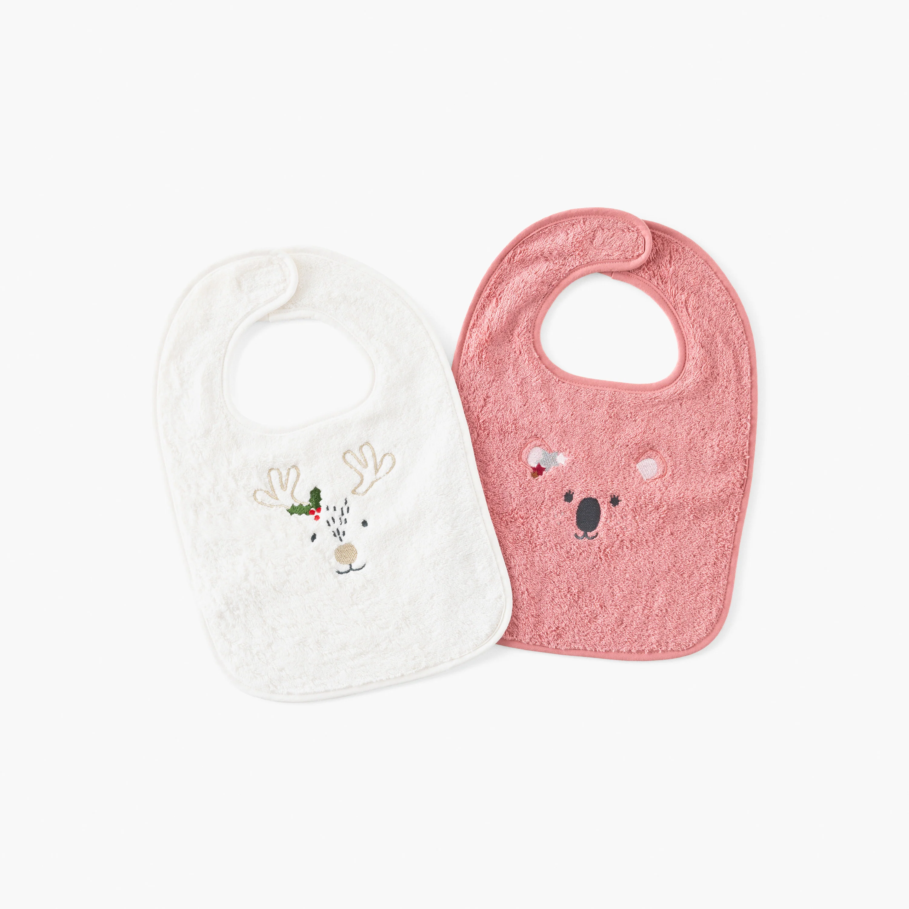 Xmasful Cotton Bib - Ivory Beige - Image 4