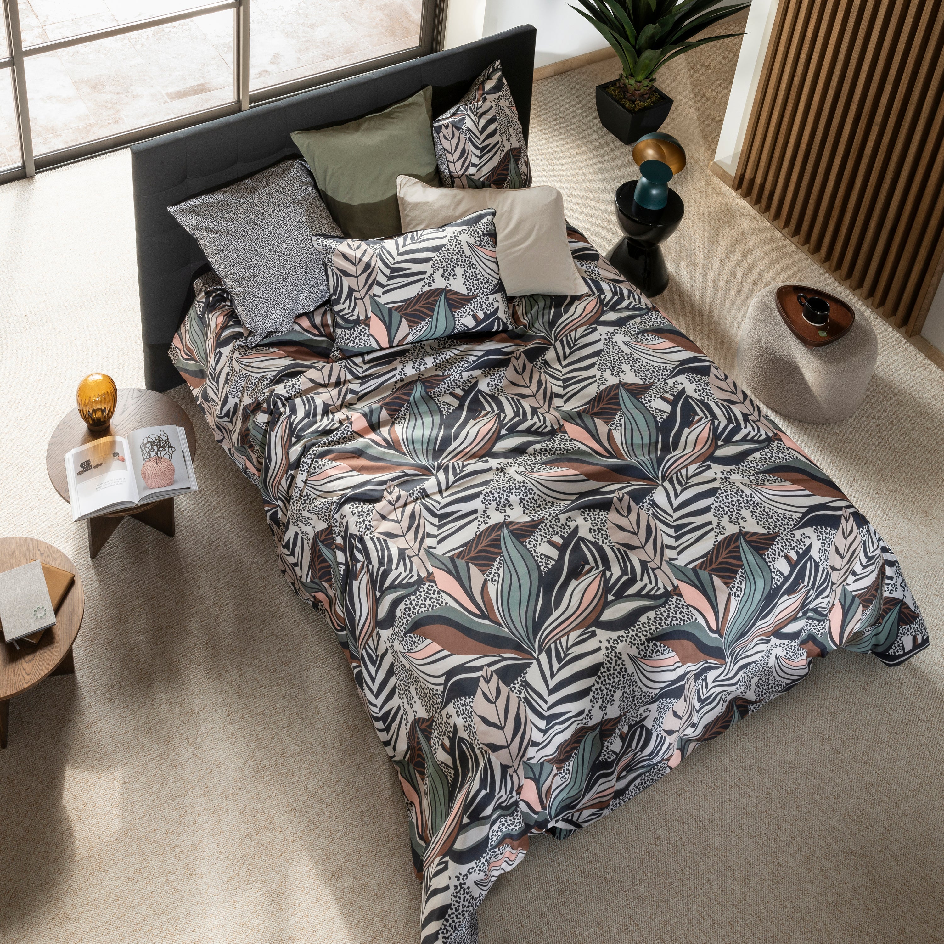 Ysee Reversible Cotton Duvet Cover - Image 2